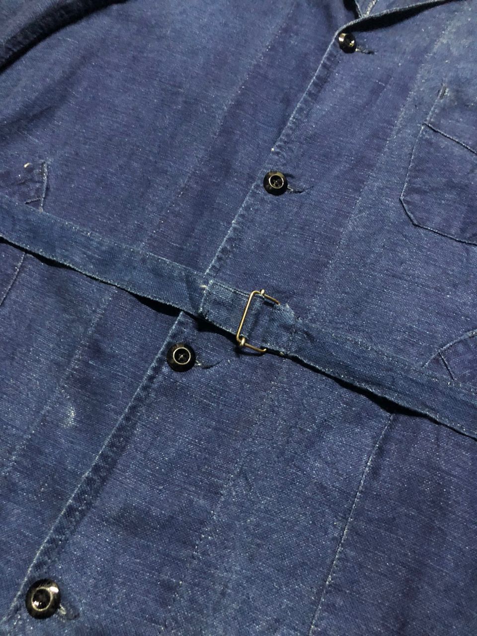 Garment Reproduction of Workers Vintage Garment Reproduction Of Workers Indigo Trenchcoat Size US S / EU 44-46 / 1 - 13 Thumbnail