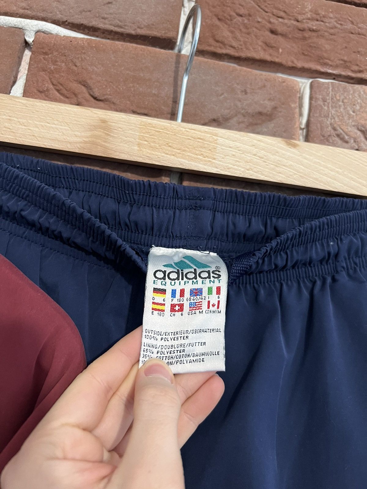 Adidas Rare 90s Vintage Adidas Equipment Logo Tracksuit Set Jacket Size US M / EU 48-50 / 2 - 5 Thumbnail