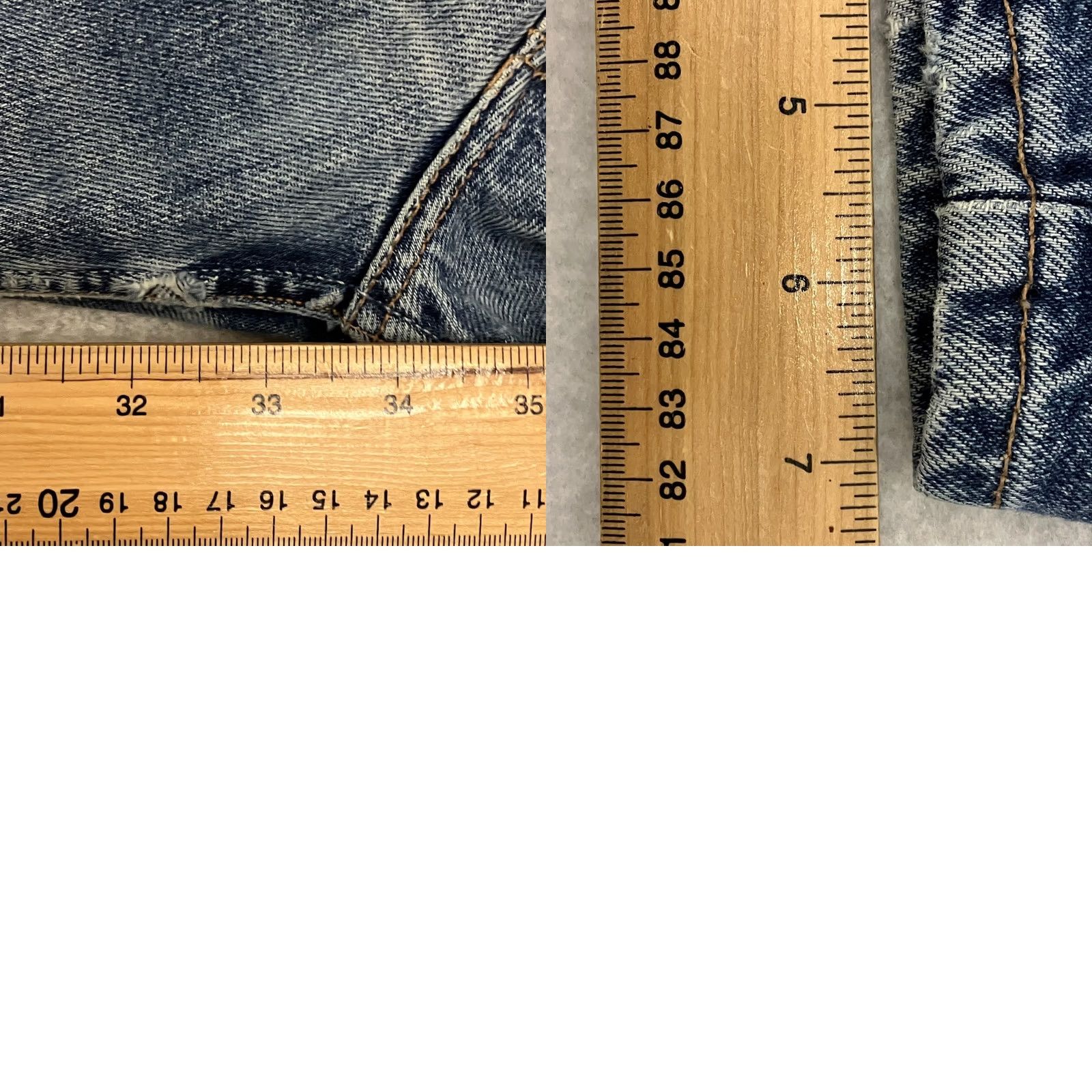 Levi's Vintage Levi'S 614 Jeans 32W 34L Blue Straight Fit Made in Spain Orange Tab Size US 32 / EU 48 - 9 Thumbnail