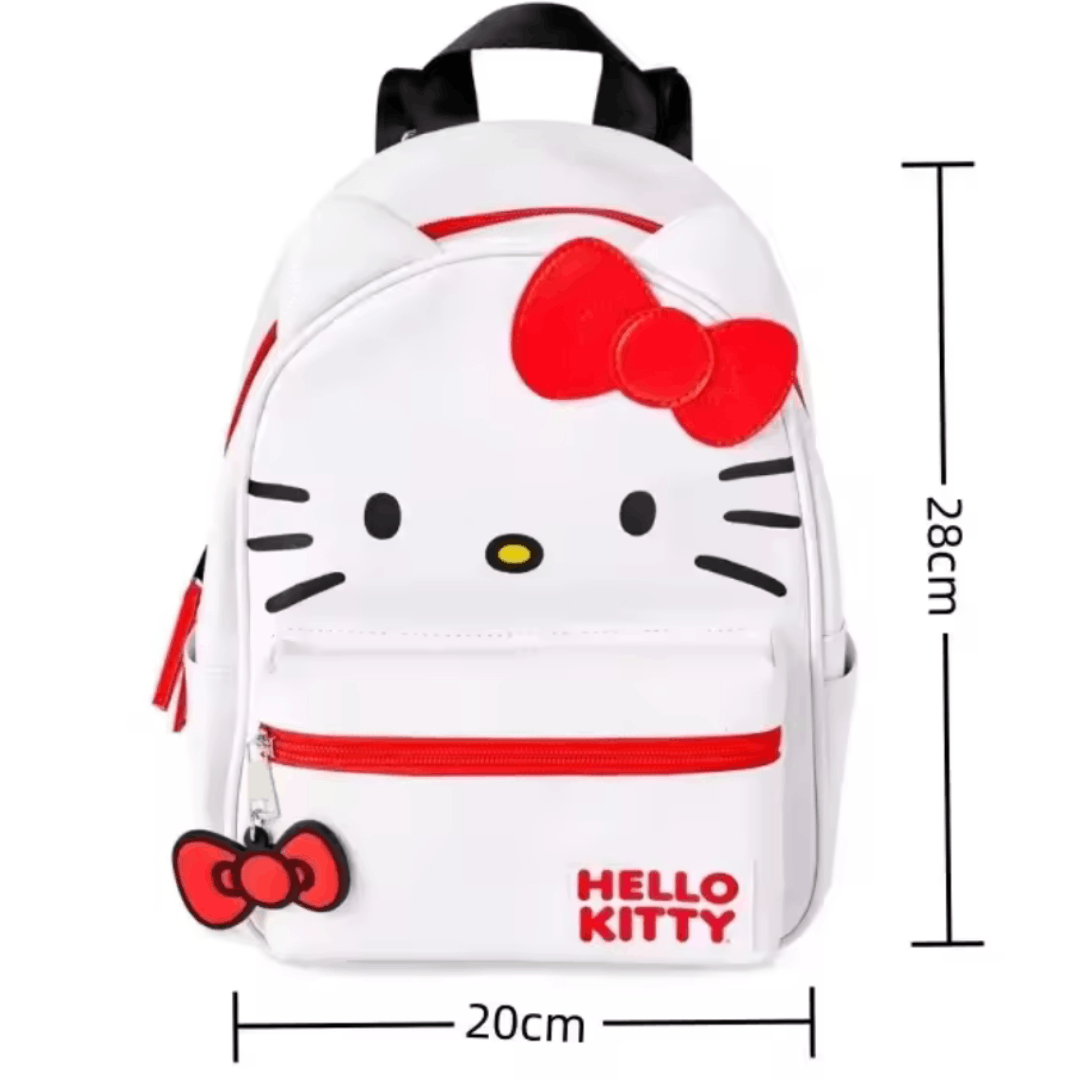Japanese Brand Hello Kitty Backpack, White, Adjustable Straps, New Size ONE SIZE - 4 Thumbnail