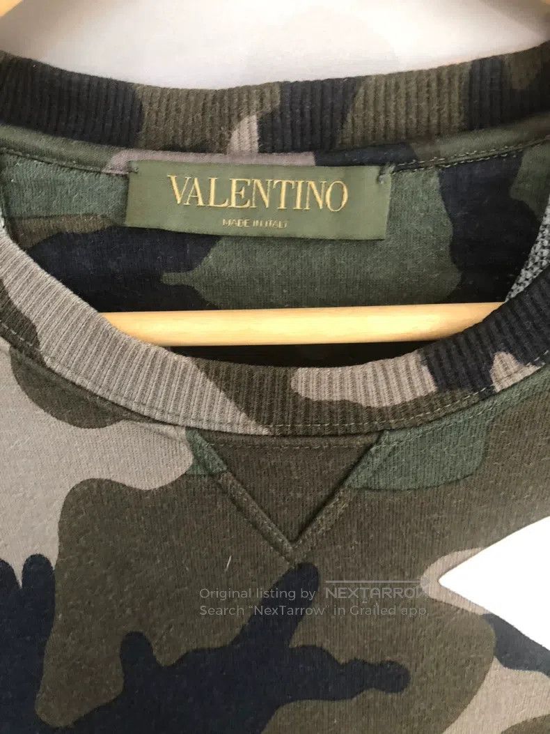 Valentino Valentino Camouflage Peace Dove sweatshirt Size US S / EU 44-46 / 1 - 3 Thumbnail
