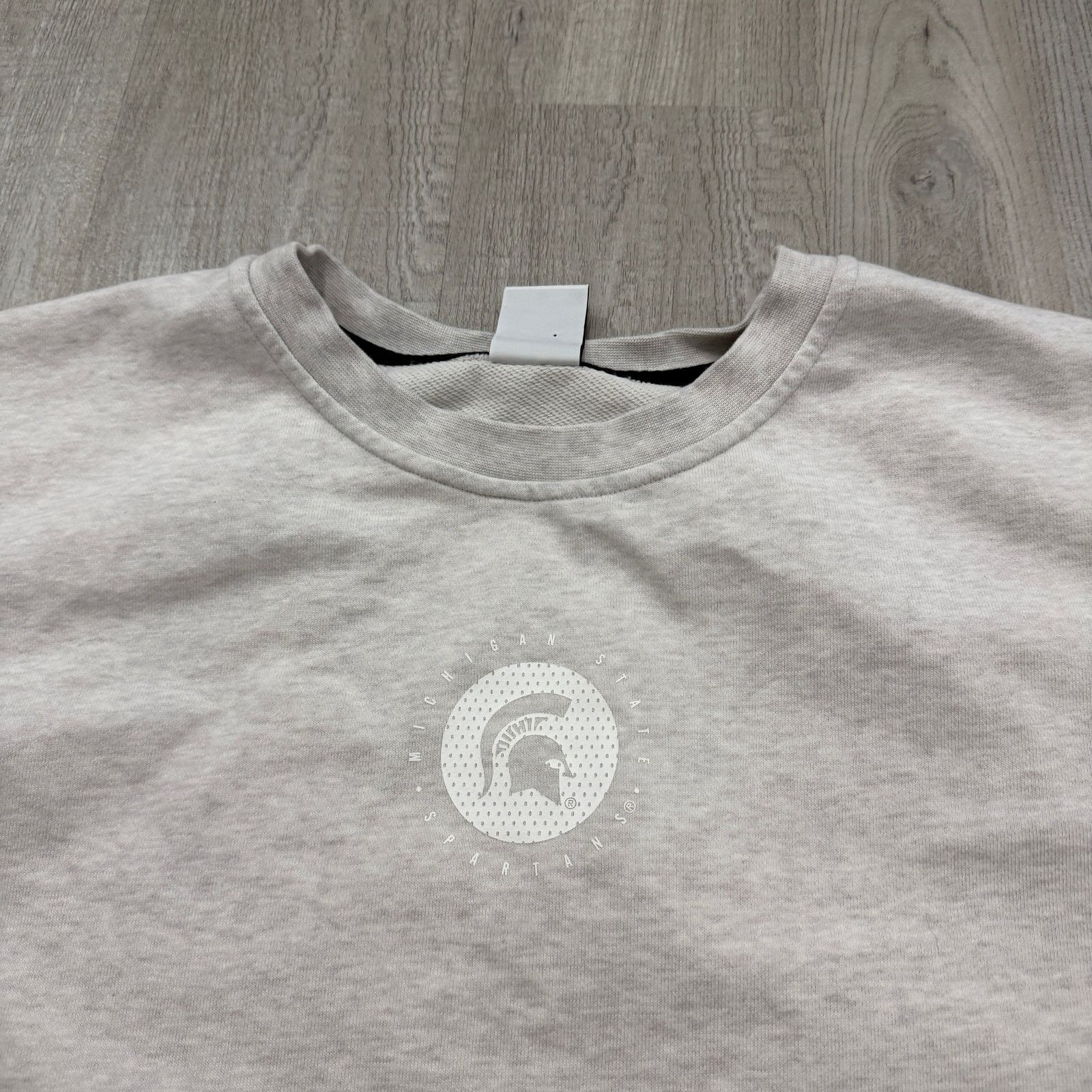 Nike Nike Michigan State University Spartans Cutoff Crewneck Size US XL / EU 56 / 4 - 3 Thumbnail