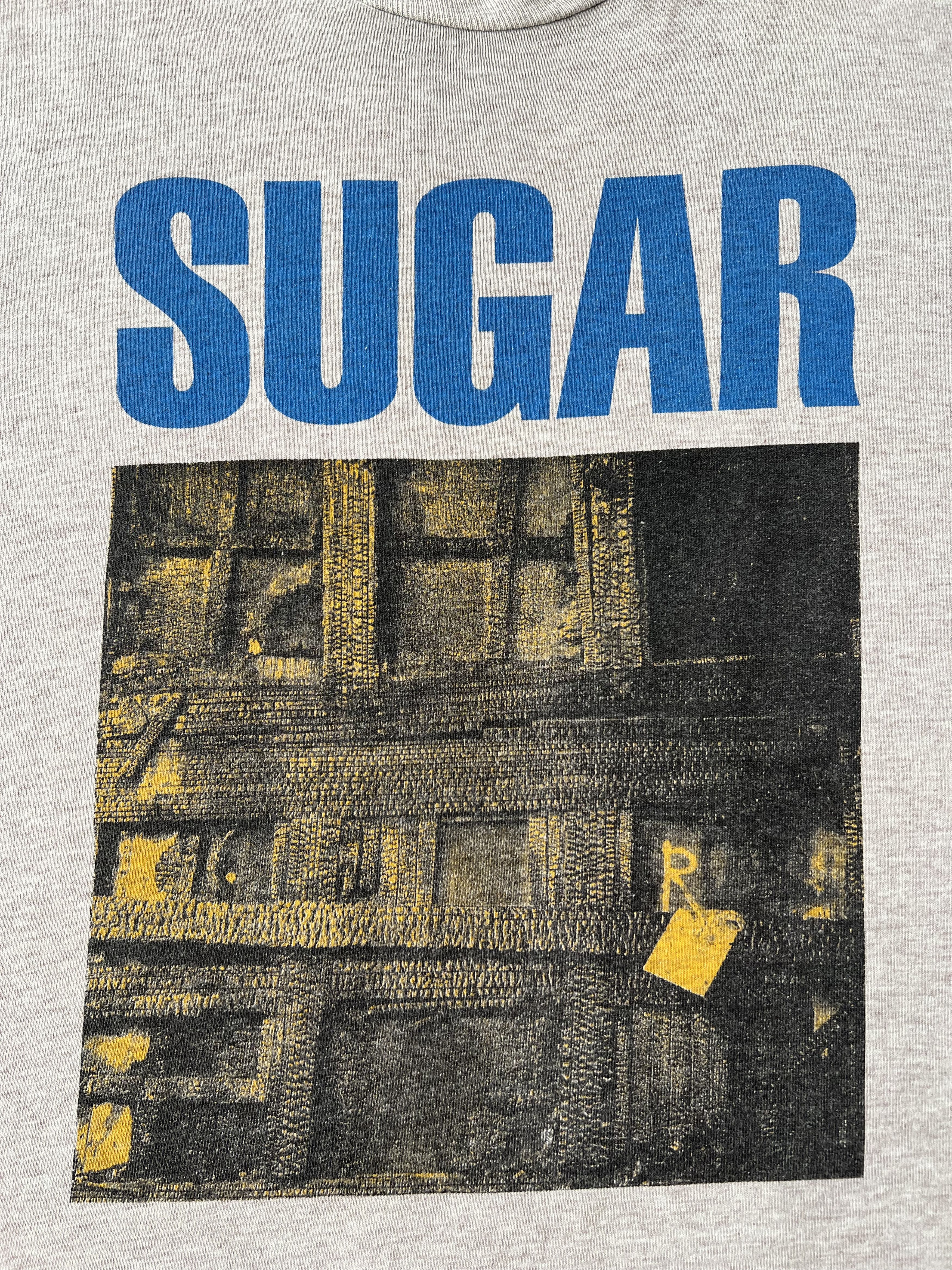 Band Tees Vintage 90s Sugar Rock Band Bob Mould Gray T-shirt Size US XL / EU 56 / 4 - 4 Thumbnail