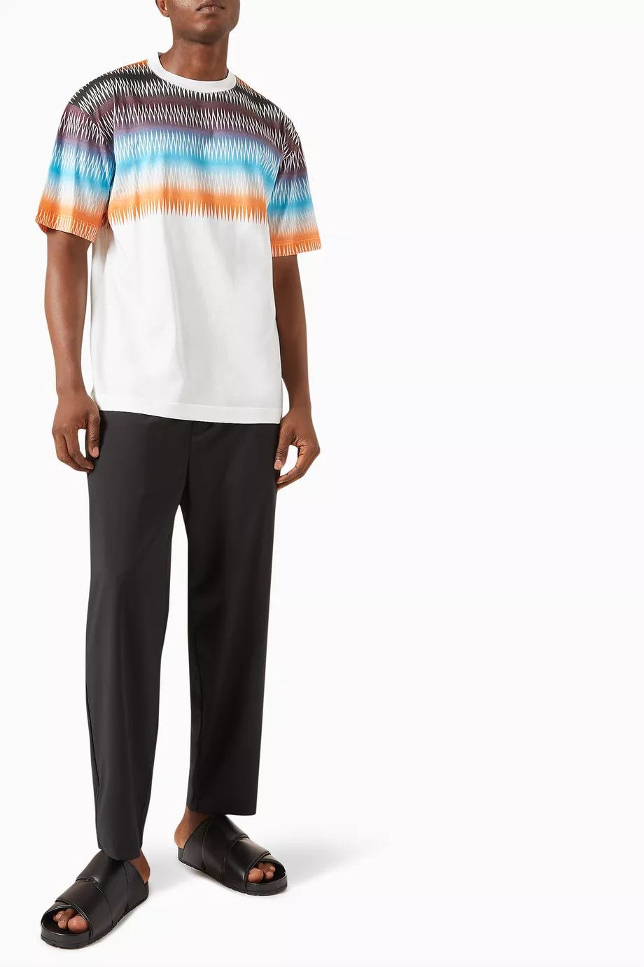 Missoni o1y0225 Crewneck T-Shirt in Multicolor Size US S / EU 44-46 / 1 - 3 Thumbnail