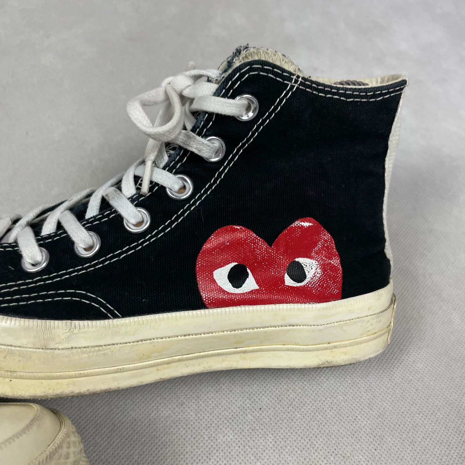 Converse Converse Chuck 70 CDG HI 150204C Unisex Black Shoes M5/W7 Size US 5 / EU 37 - 9 Thumbnail