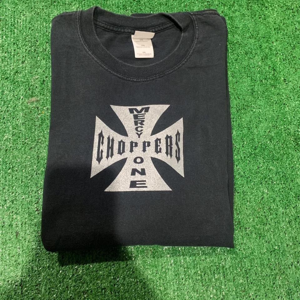 Vintage × West Coast Choppers CHOPPERS MERCY 90’s VTG T SHIRT Size US XL / EU 56 / 4 - 4 Thumbnail