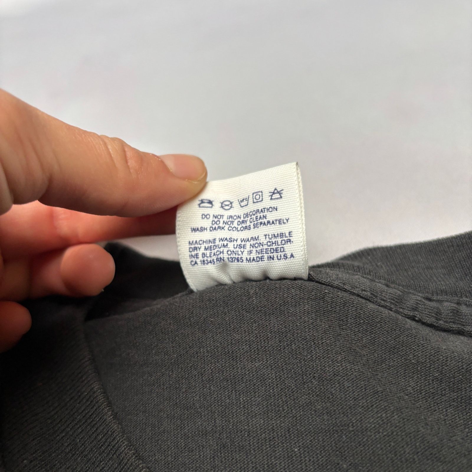 Vintage Vintage 90s BVD Pocket T Shirt Men's 2XL Selvedge Pocket Size US XXL / EU 58 / 5 - 8 Thumbnail