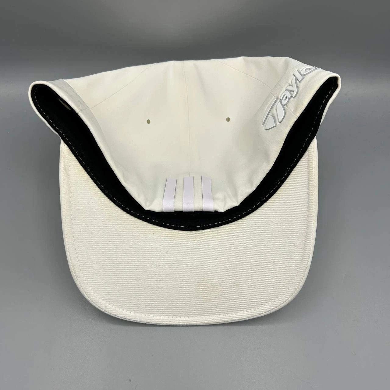 Adidas Taylormade Hat Men S-M Embroidered Adidas Stretch Fitted Cap Size ONE SIZE - 6 Thumbnail