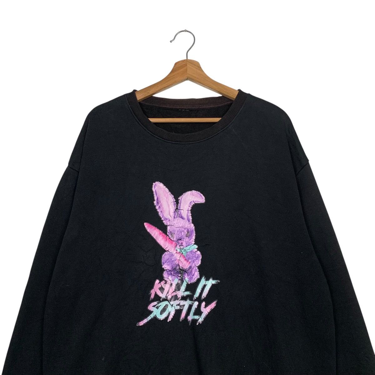 Japanese Brand Kill It Softly Big Logo Sweatshirt Size US M / EU 48-50 / 2 - 2 Thumbnail