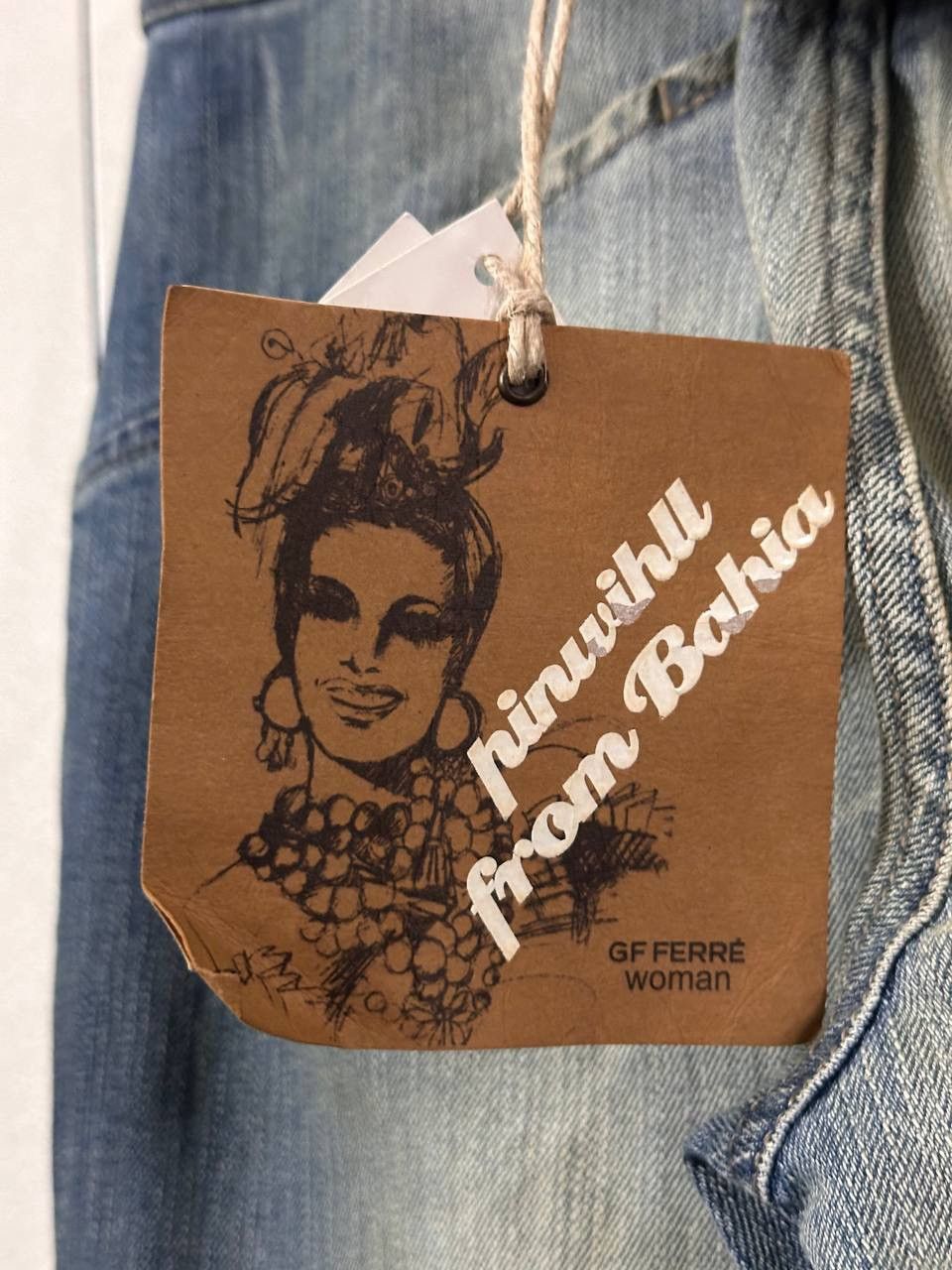 Gianfranco Ferre Gianfranco Ferre Limited Rarest Flared Y2k Denim Pants Size 30" / US 8 / IT 44 - 7 Thumbnail