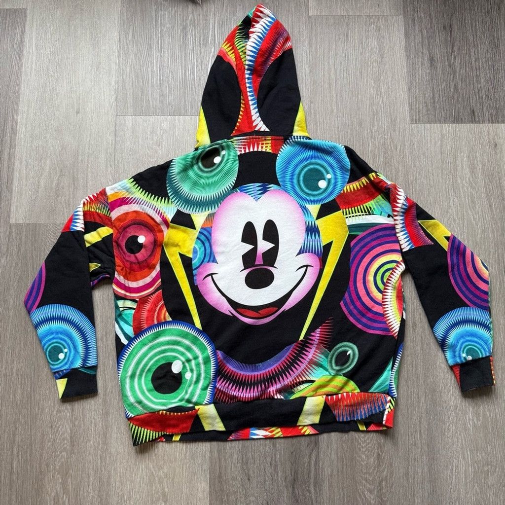 Desigual Desigual Black and Red Cartoon Sweatshirt Size S / US 4 / IT 40 - 2 Thumbnail