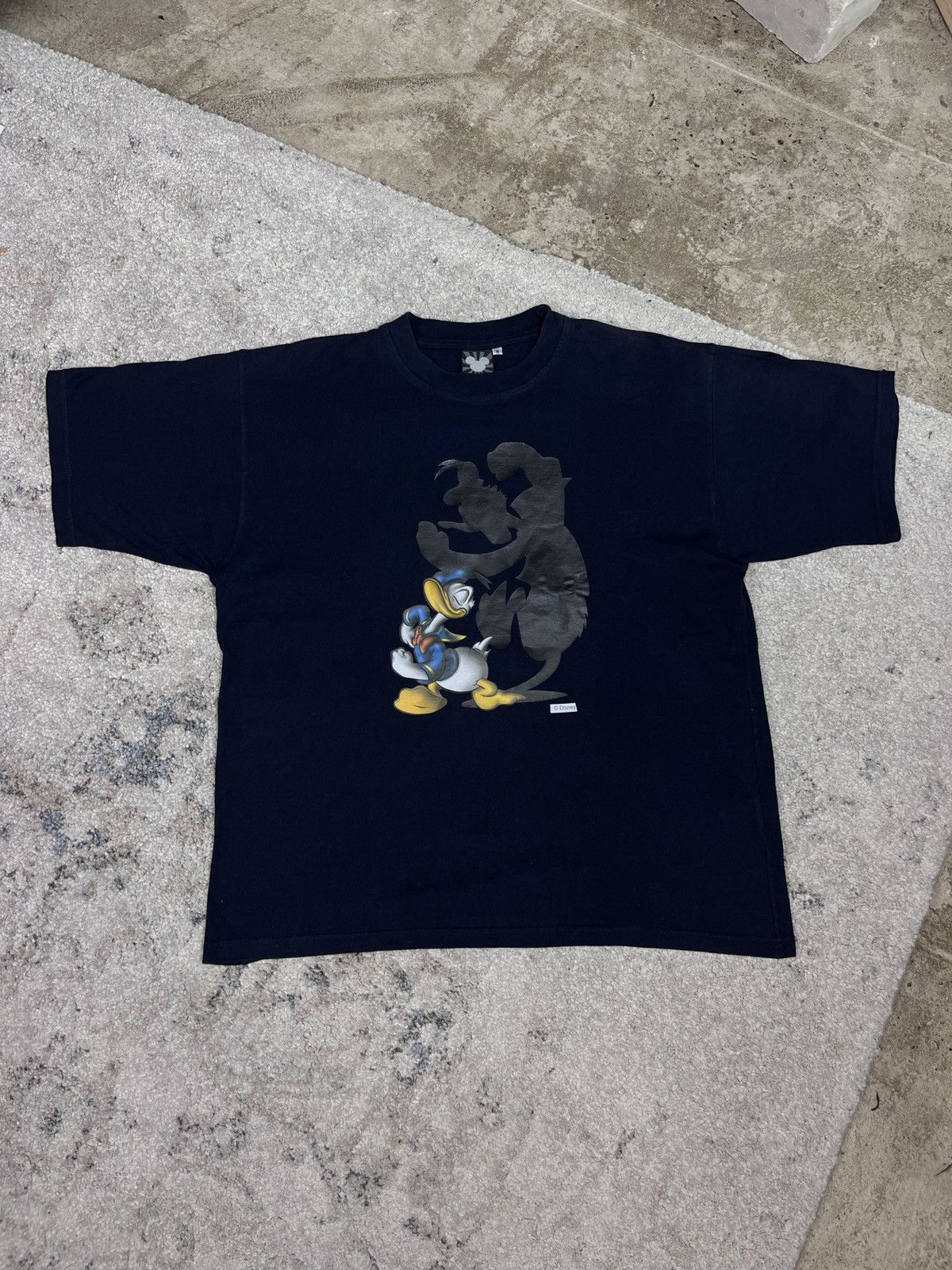 Disney 2000s DISNEY DONALD DUCK ANGRY SHADOW TEE Size US M / EU 48-50 / 2 - 1 Thumbnail