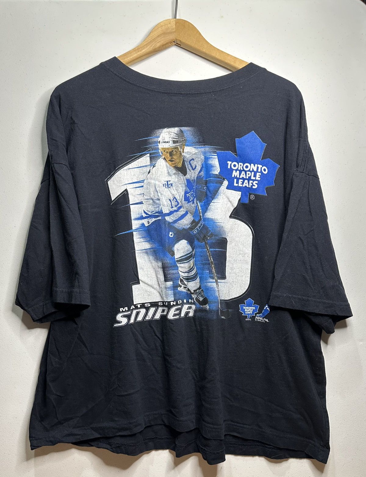 NHL Vtg Toronto Maple Leafs Mats Sundin NHL graphic T-shirt Size US XL / EU 56 / 4 - 1 Thumbnail