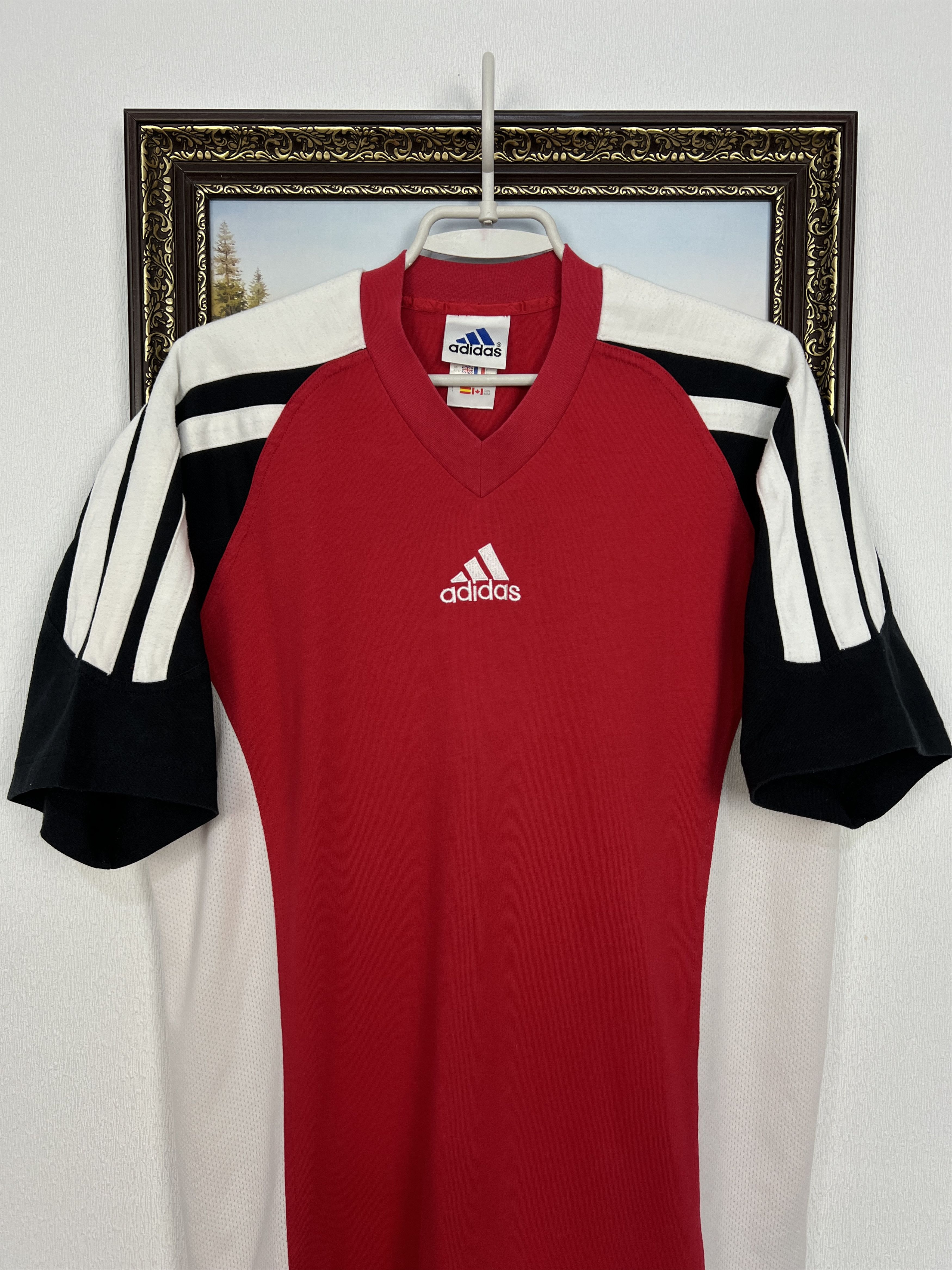Adidas Vintage 90's Adidas Nurnberg Football Template Shirt Soccer Size US M / EU 48-50 / 2 - 2 Thumbnail