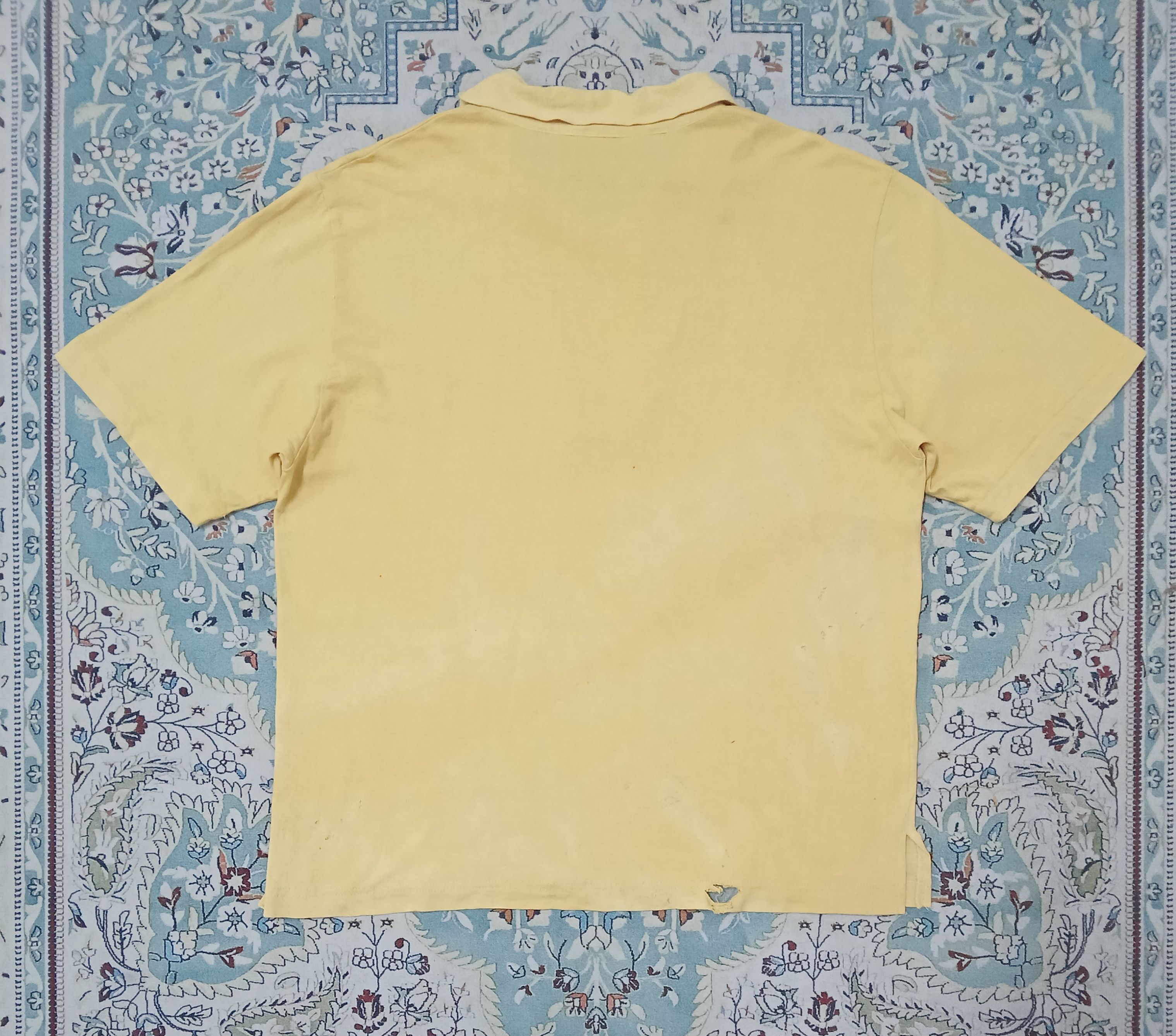 Stone Island Stone Island Extremely Rare Distressed Vintage Polo Shirt Size US M / EU 48-50 / 2 - 2 Thumbnail