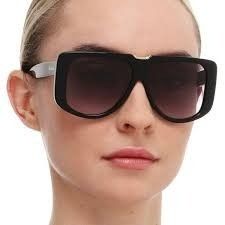 Max Mara Max Mara SPARK1 MM0075 52P Sunglasses Havana Shield Frame Size ONE SIZE - 2 Thumbnail