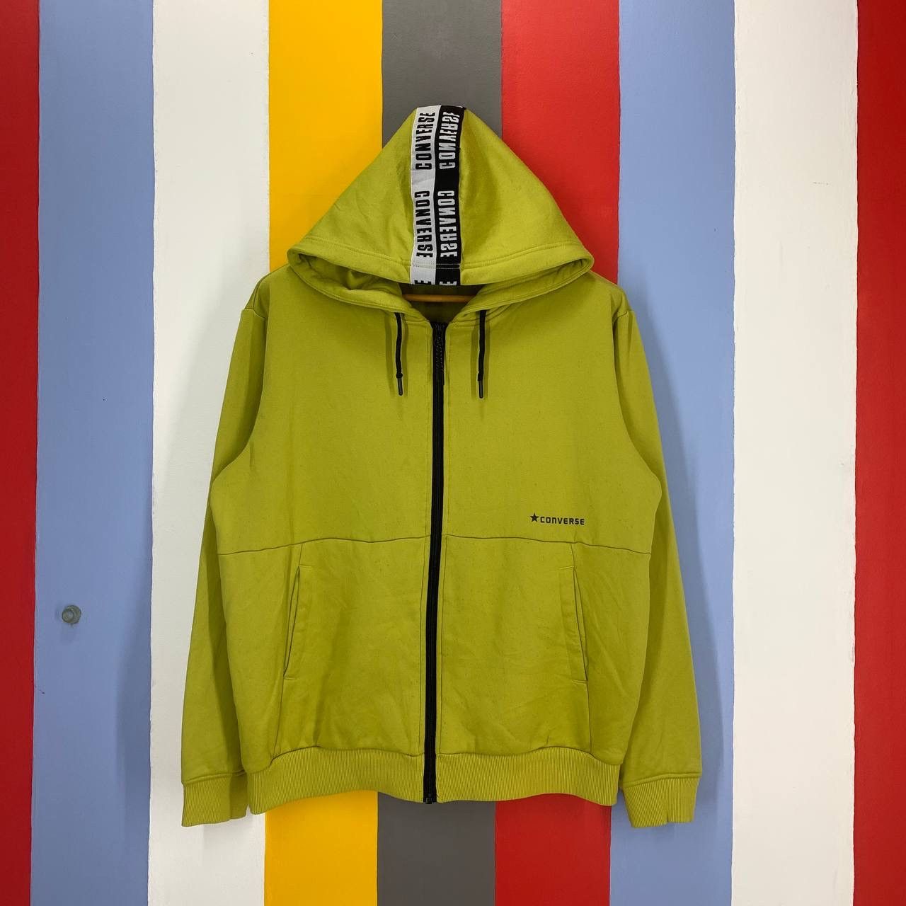 CONVERSE Nice Design Zipper Hoodie #2245/22