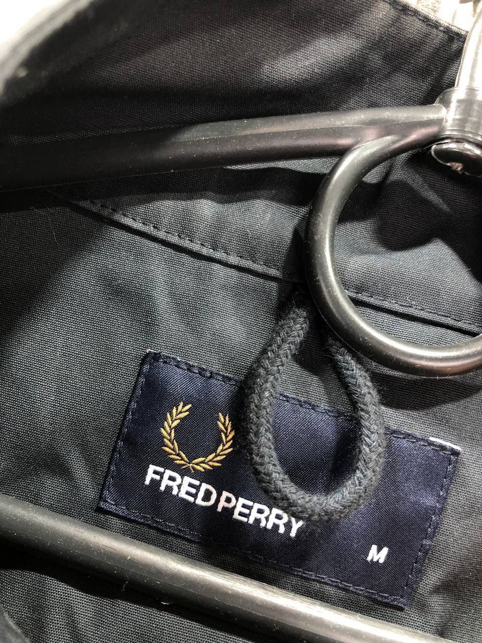 Other Fred Perry Wax Cotton Men’s Jacket Navy Size M Size US M / EU 48-50 / 2 - 8 Thumbnail