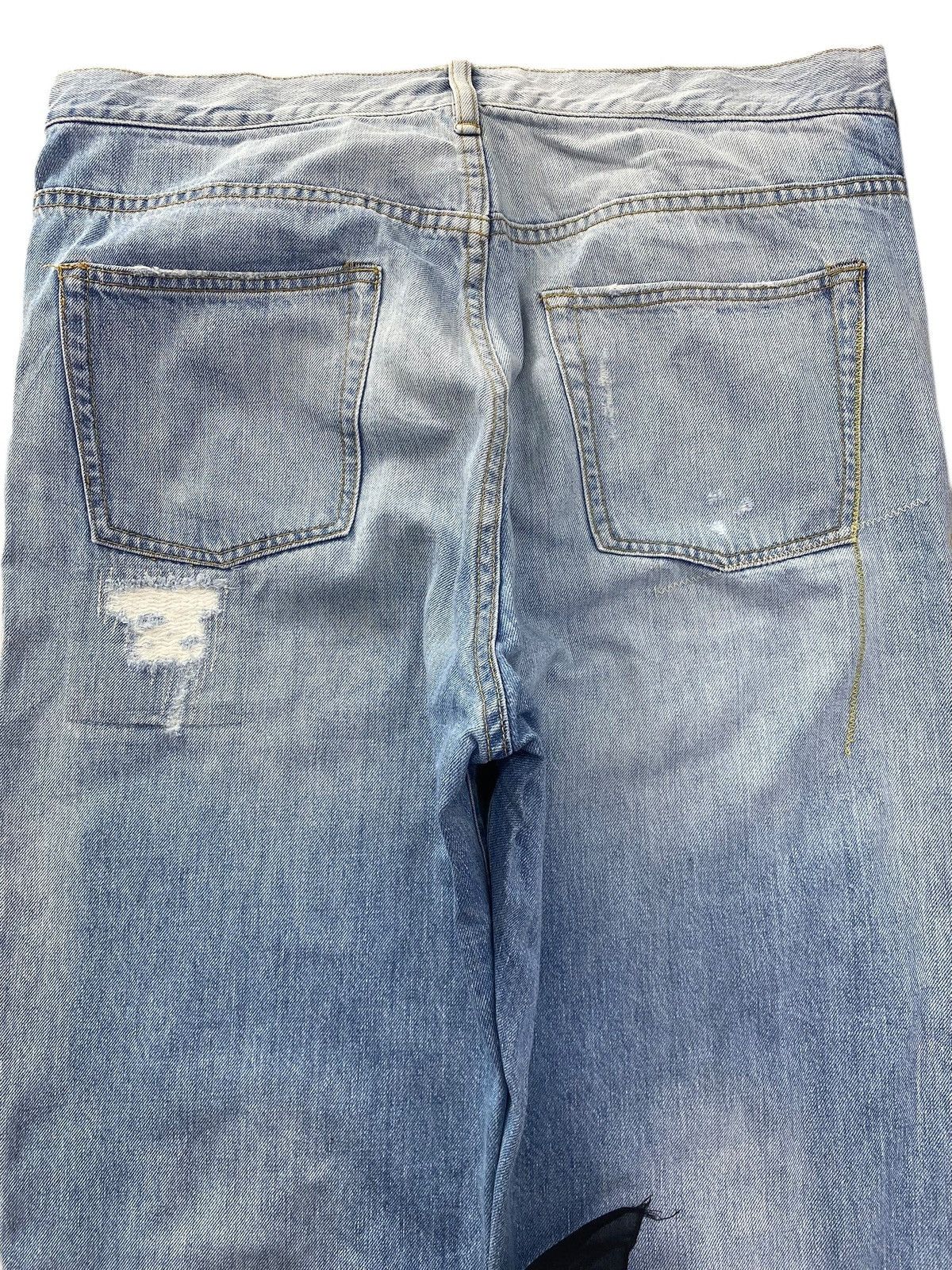 Global Work Global Work with Unique Patches Style Baggy Jeans Size US 34 / EU 50 - 4 Thumbnail