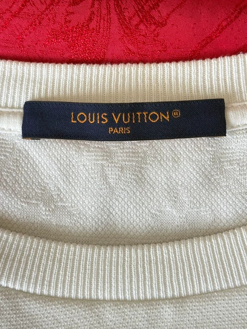 Louis Vuitton LOUIS VUITTON White Pocket Short Sleeve T-Shirt Size US XXL / EU 58 / 5 - 7 Thumbnail