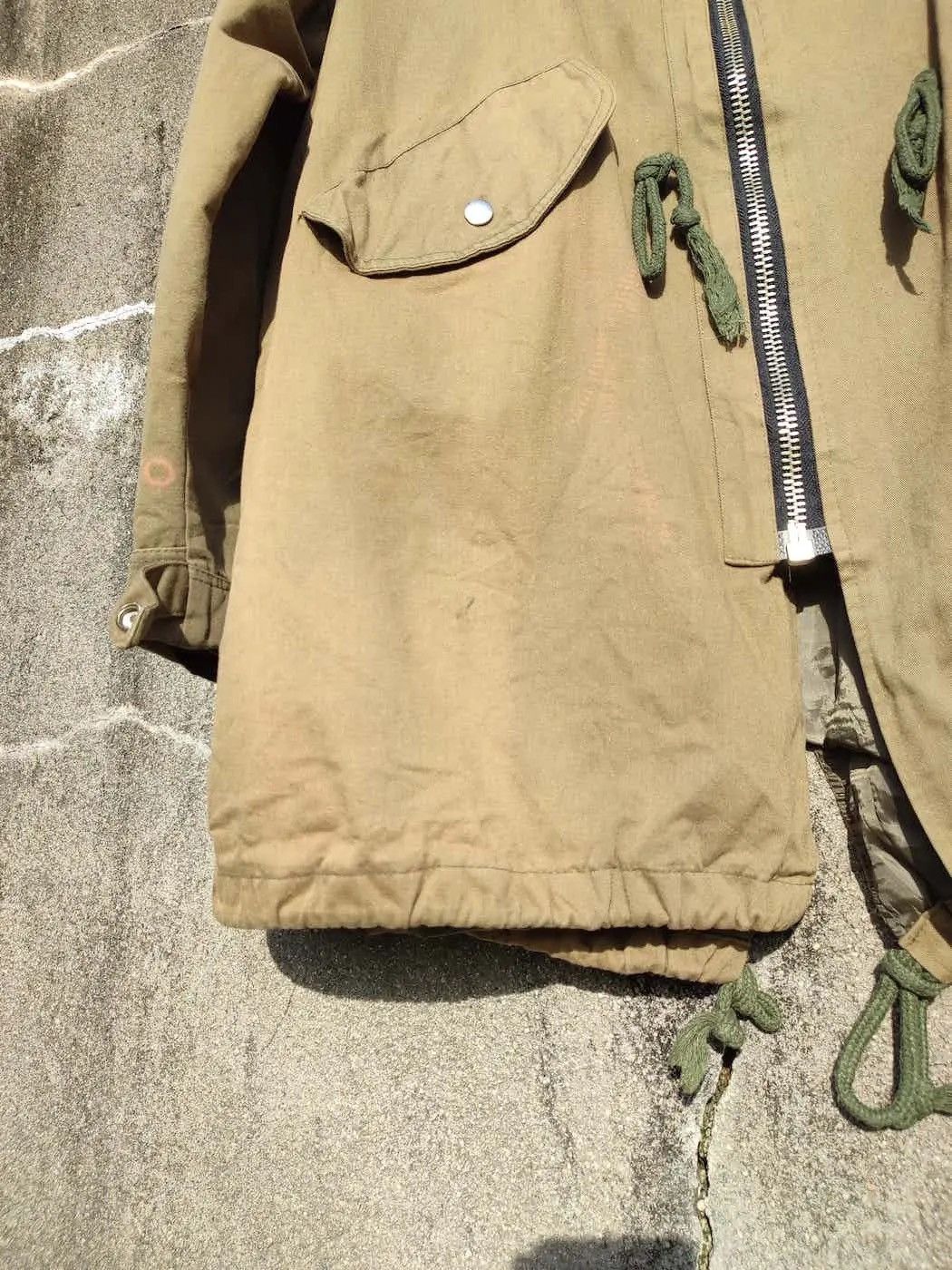 Seditionaries SCALE Studded Military Jacket w/ Rolling Stones Patch Size US L / EU 52-54 / 3 - 14 Thumbnail