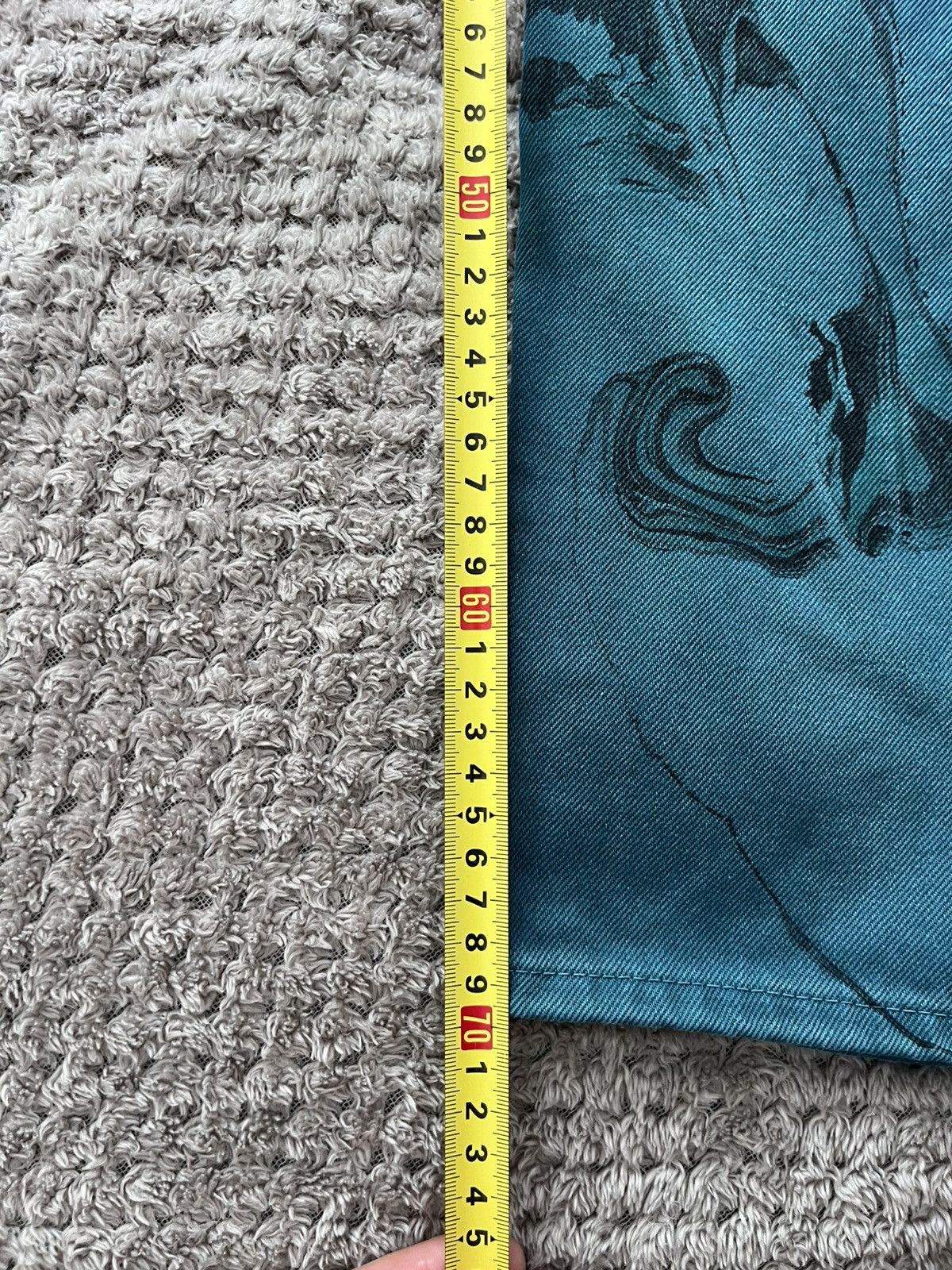 Acne Studios Acne Studios 1996 Swirl Ocean Blue Jeans 29/30 Size US 30 / EU 46 - 17 Thumbnail