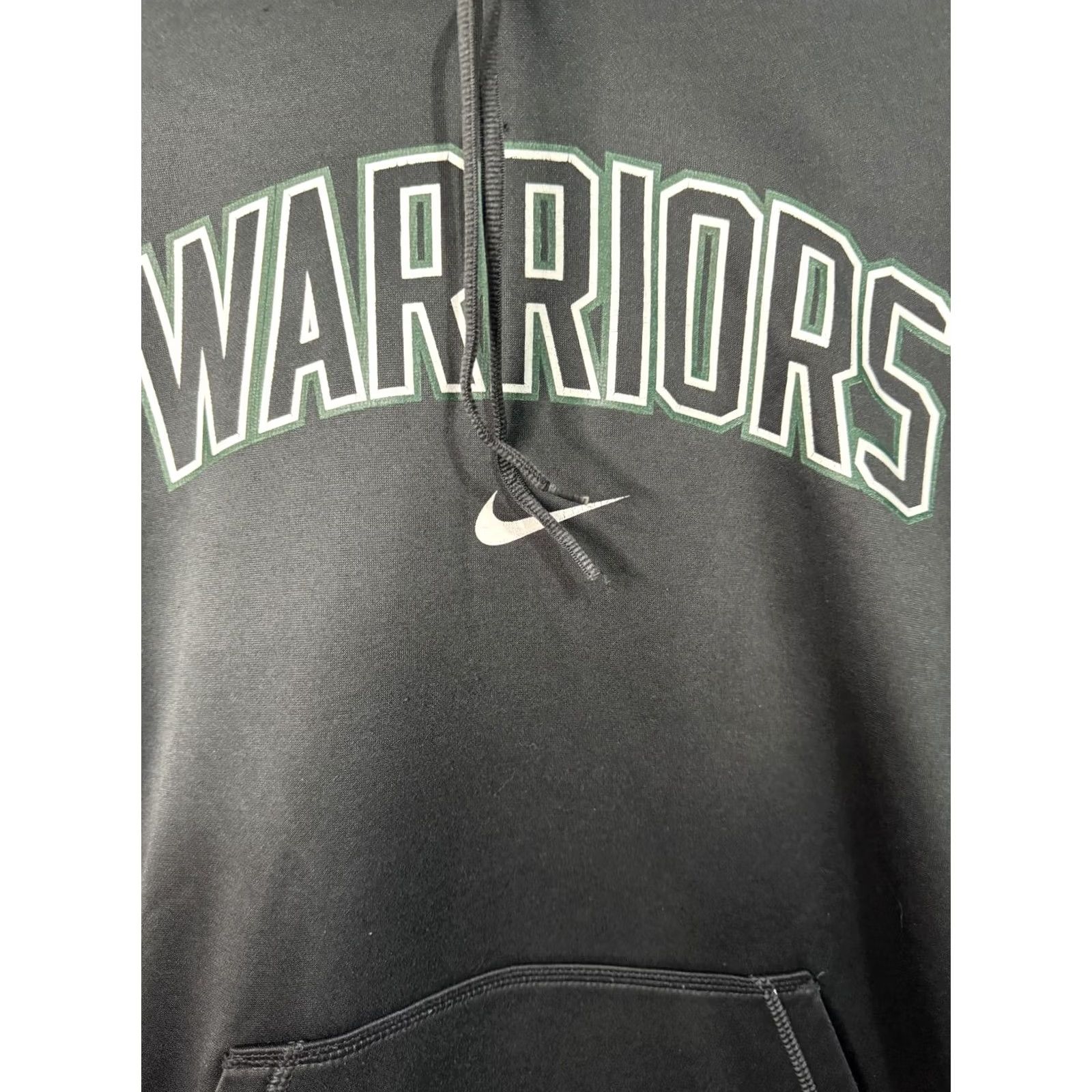 Nike Nike Warriors Therma-Fit Hoodie Sweatshirt Small Mens Black Crew Neck Long Sleeve Pullover Kangaroo Pocket Athletic Casual Size US S / EU 44-46 / 1 - 2 Thumbnail