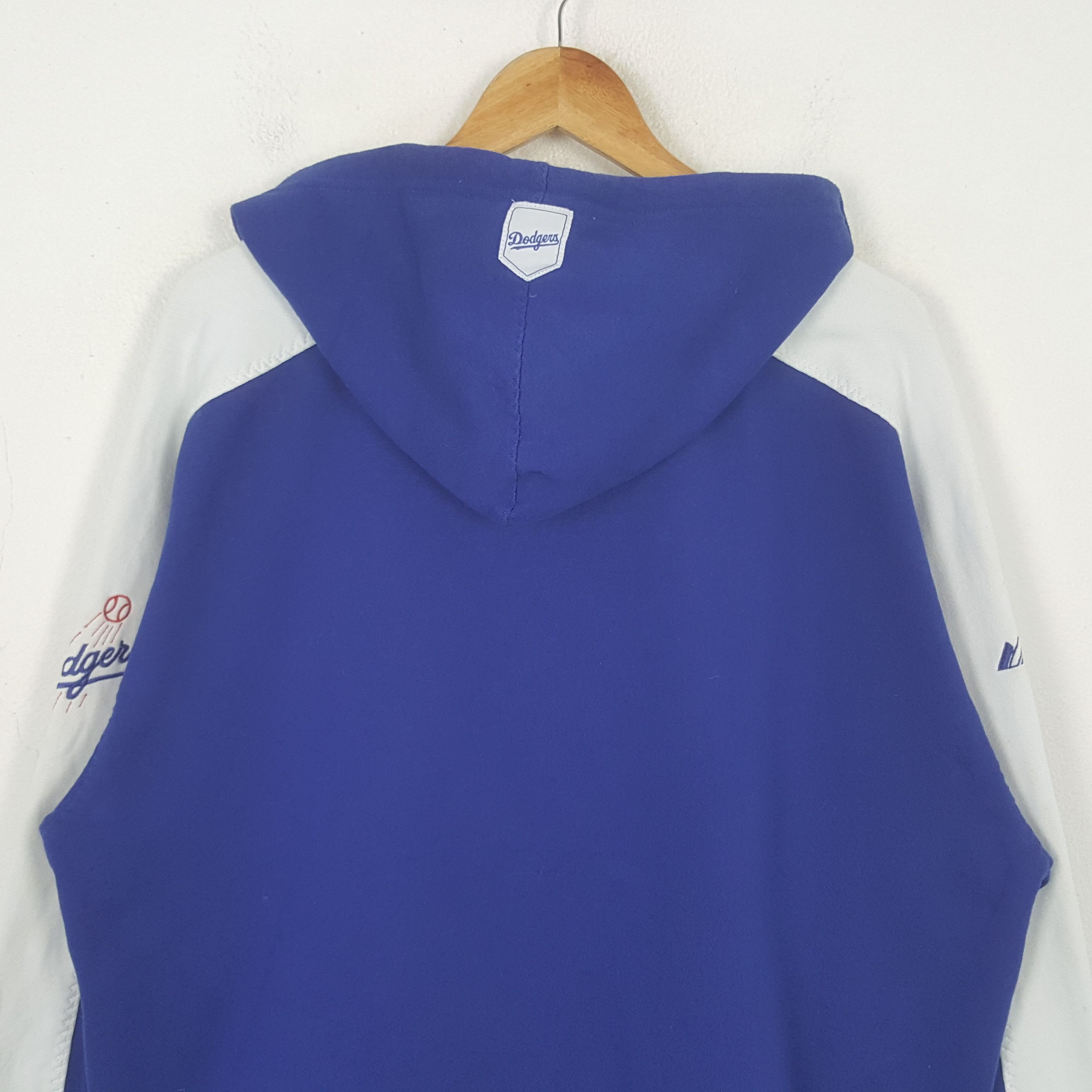 MLB Vintage Los Angeles Dodgers Baseball Team Hoodies C296N27 Size US XL / EU 56 / 4 - 4 Thumbnail