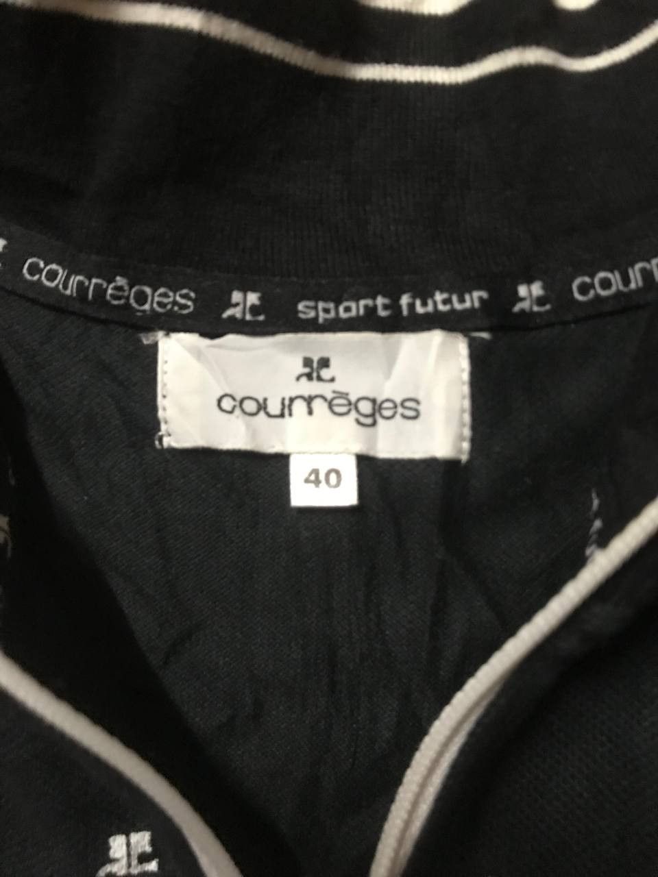 Courreges Vintage Courreges Sports All Over Print Tee Size US XS / EU 42 / 0 - 4 Thumbnail