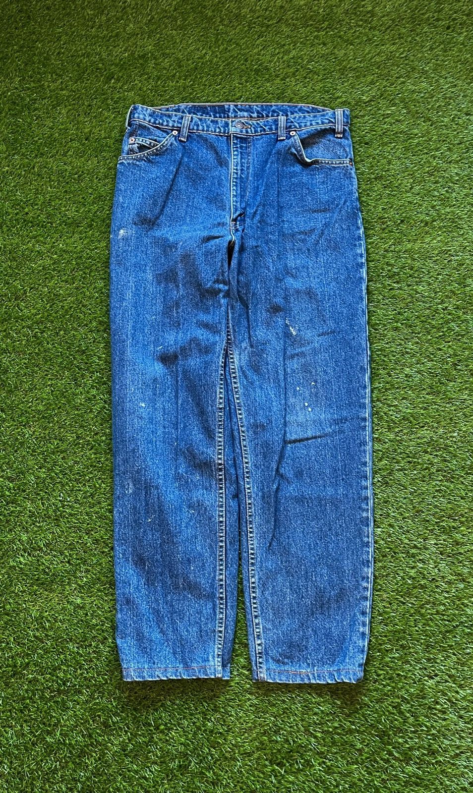 Levi's Vintage 80s Men’s Levi’s Orange Tab 550 Denim Jeans Size US 36 / EU 52 - 2 Thumbnail