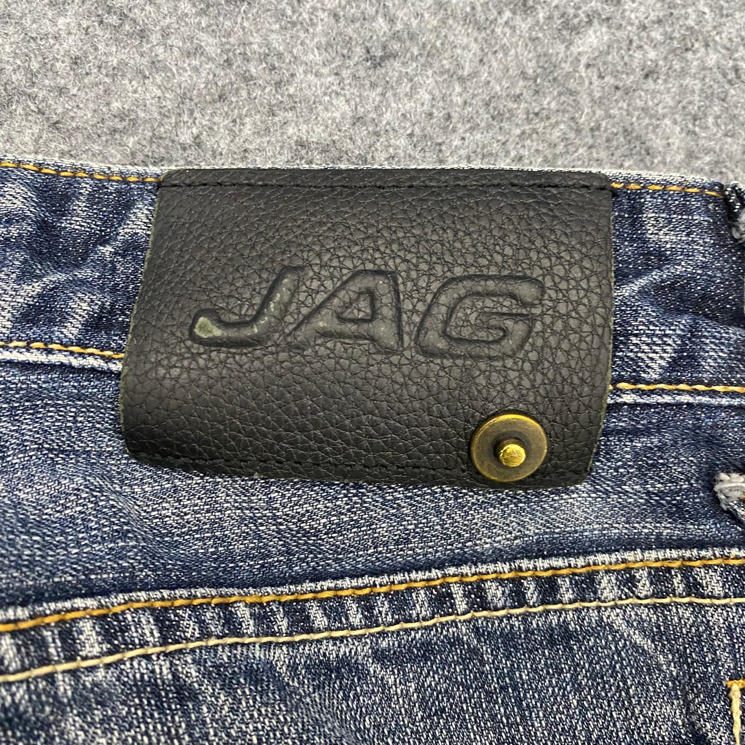 If Six Was Nine 💥Best Offer💥Jag Black Japanese Brand Distressed denim Size US 30 / EU 46 - 15 Thumbnail