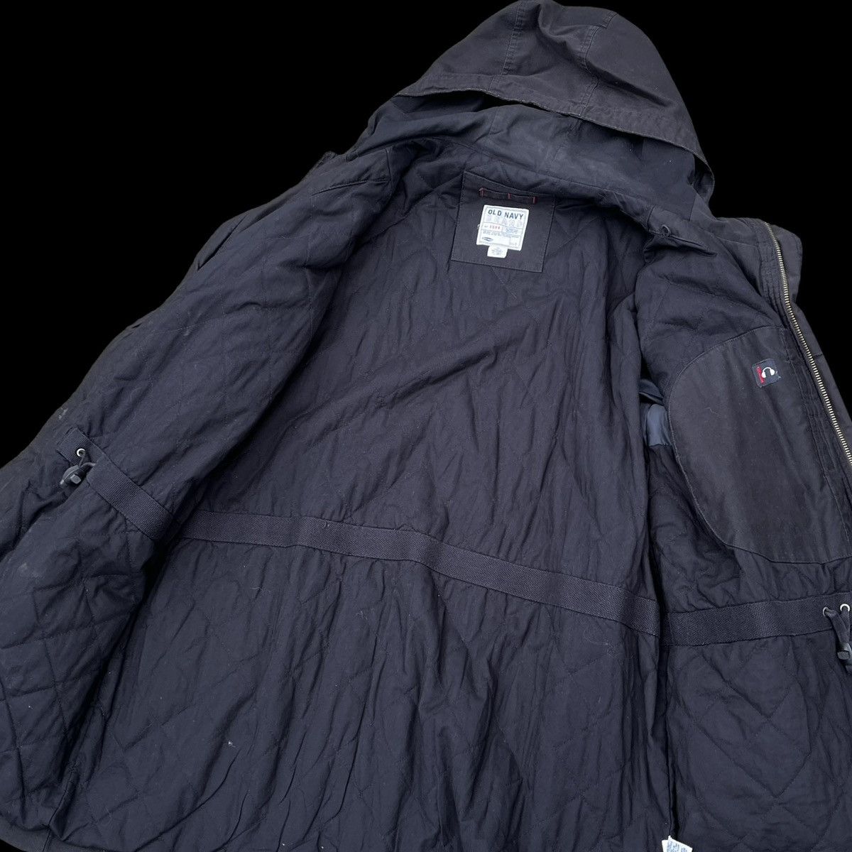 Other Vintage Old Navy Multi Pocket Size XL Trench Coat Hooded Y2K Size US XL / EU 56 / 4 - 6 Thumbnail