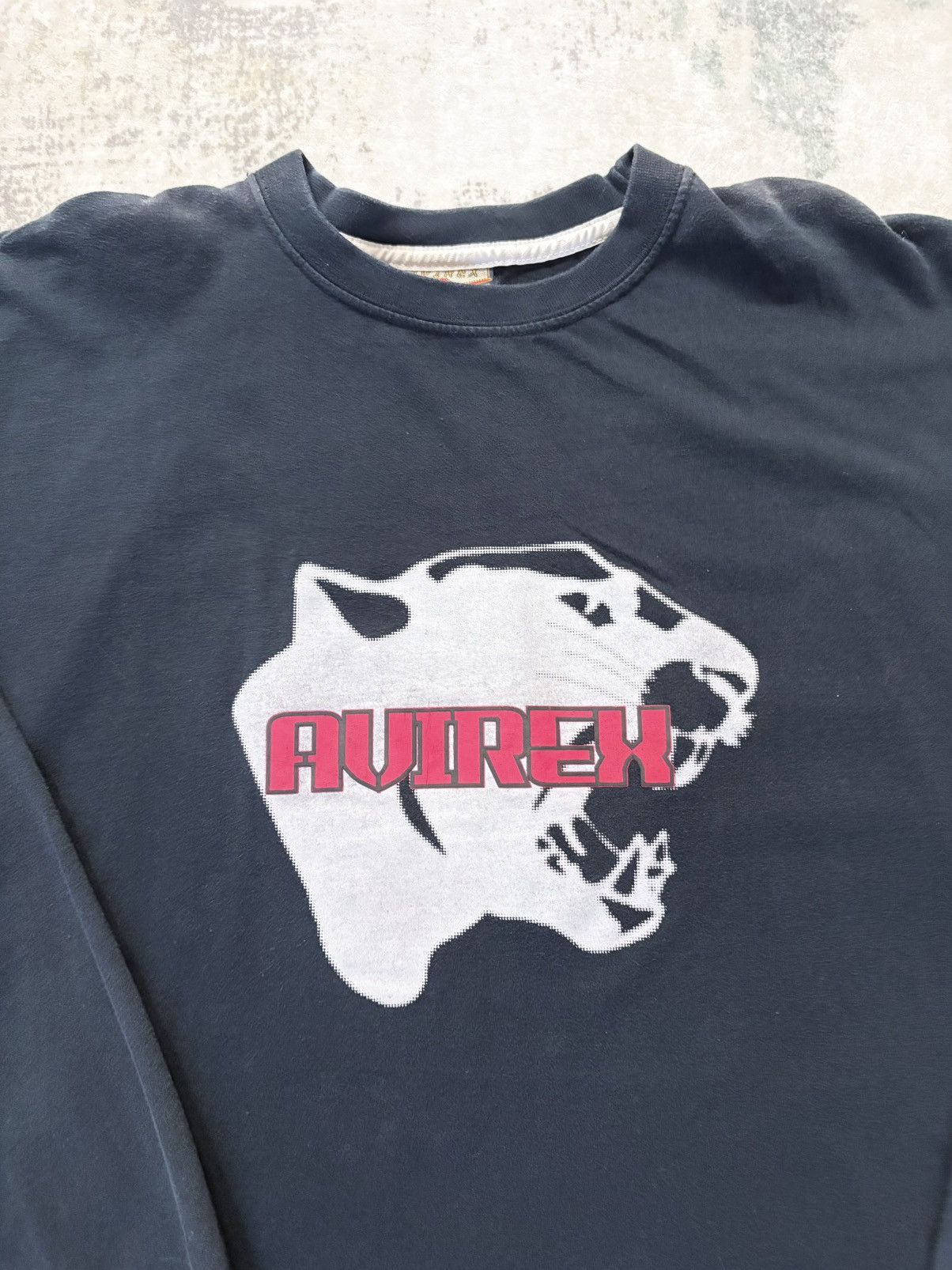 Avirex 00’s Avirex Varsity Vintage Lion Graphic L/S Shirt Size US XXL / EU 58 / 5 - 2 Thumbnail