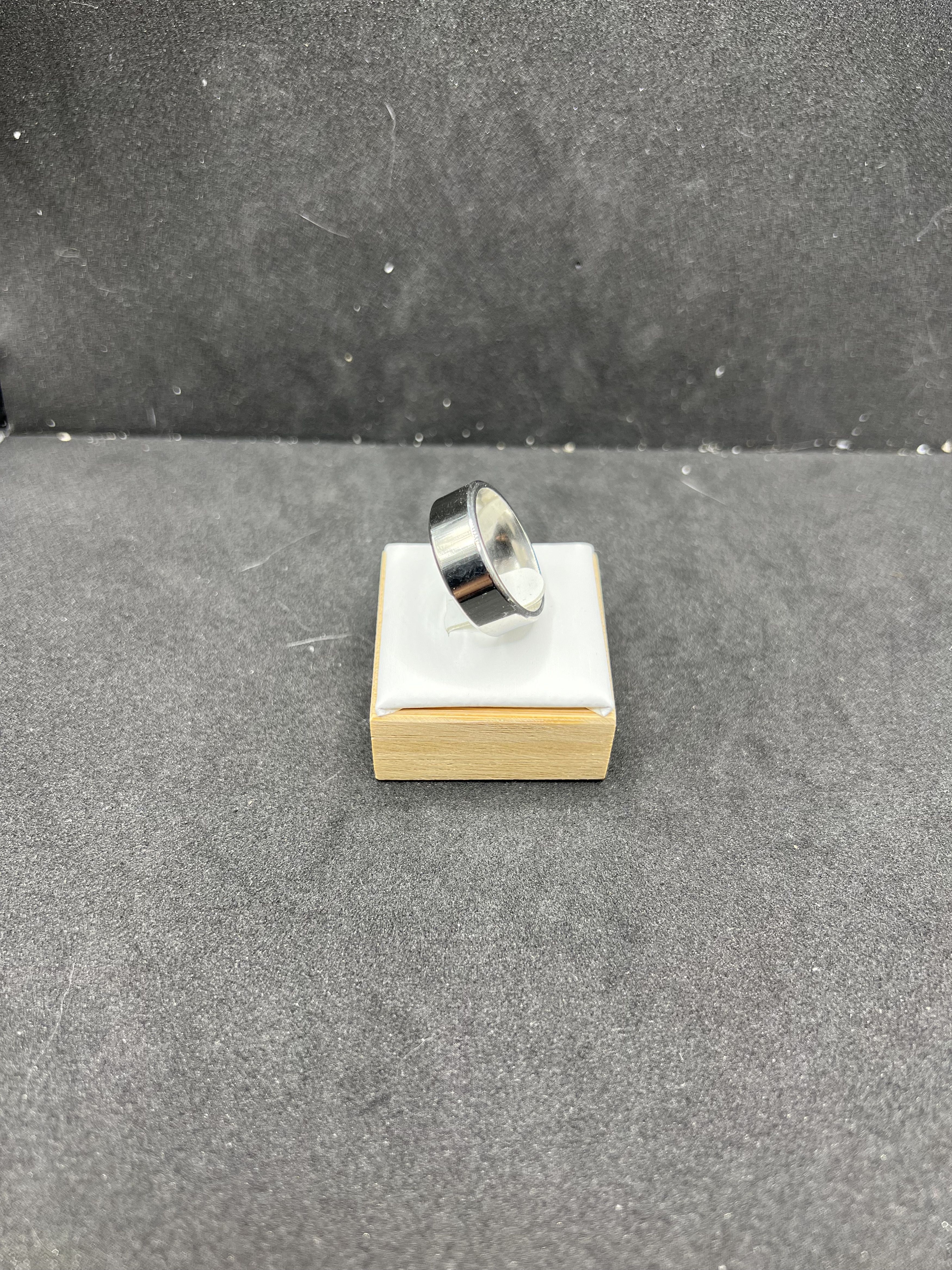 Jewelry Silver Stainless Steel Ring - US Size 9 Size ONE SIZE - 2 Thumbnail