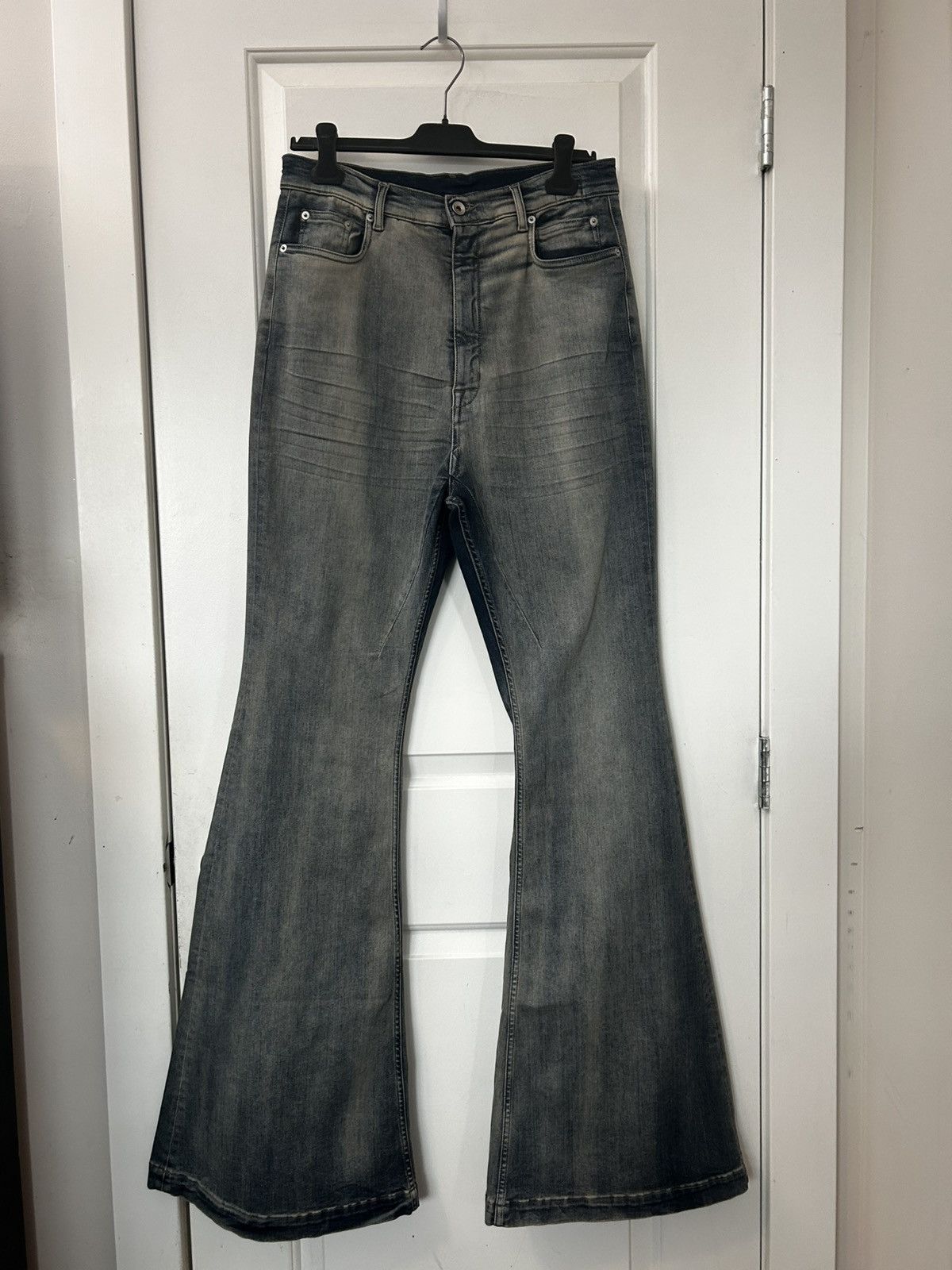 Rick Owens RICK OWENS DRKSHDW BOLAN BOOTCUT SKY Size US 32 / EU 48 - 1 Thumbnail