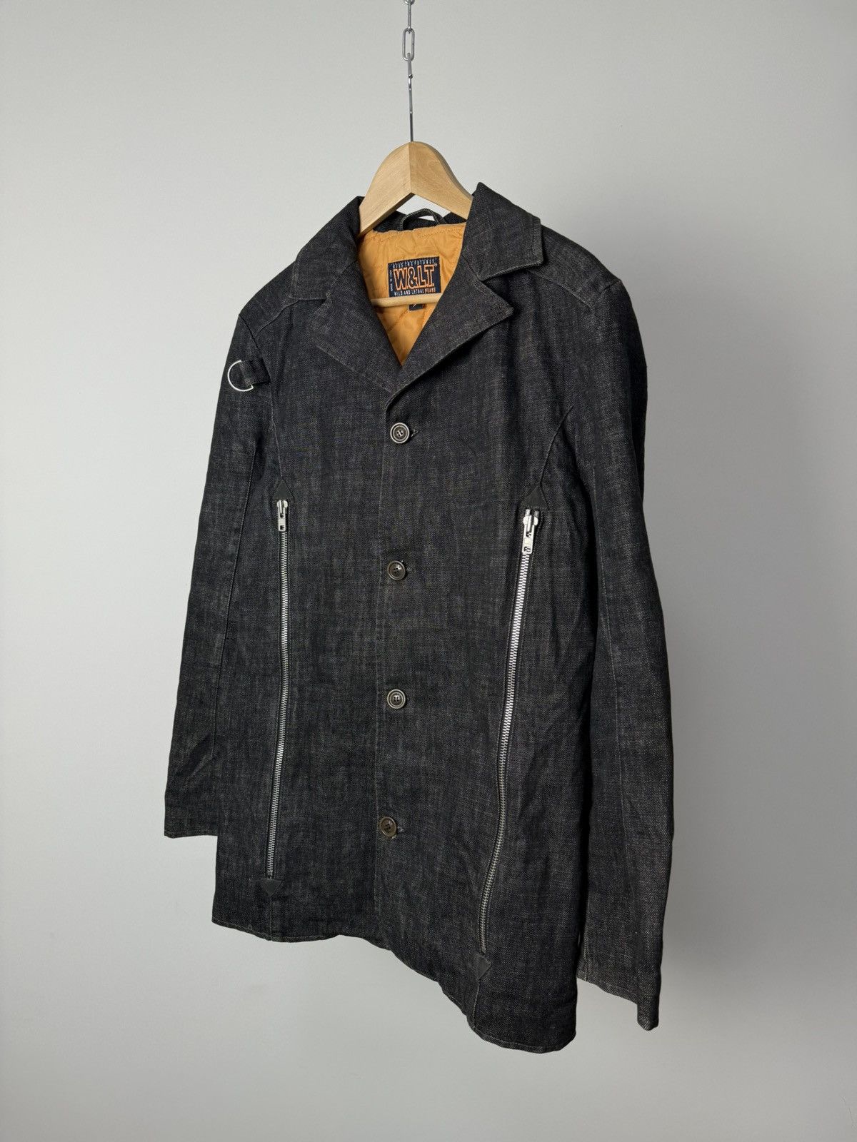 W & Lt Walter Van Beirendonck Denim Coat Jacket
