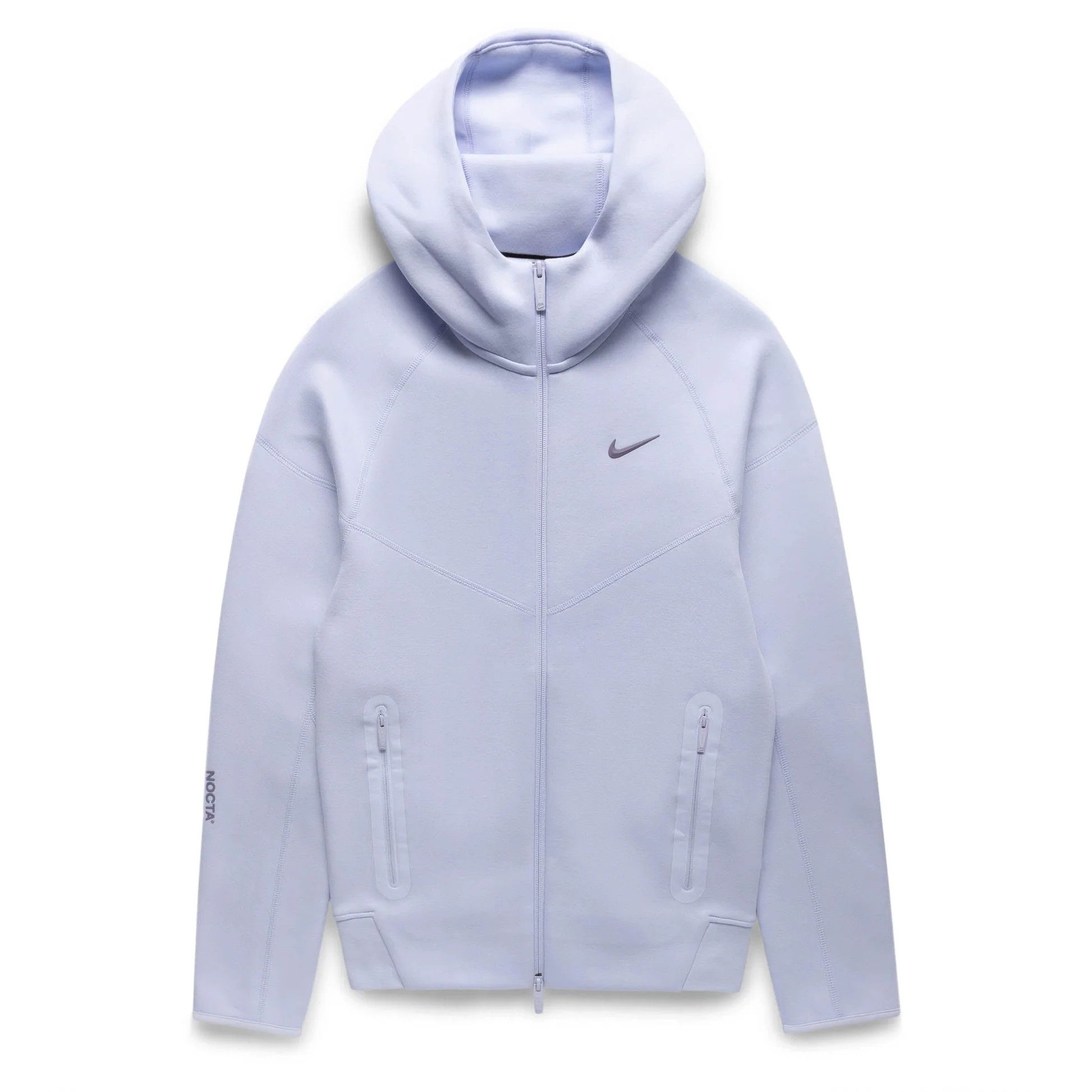 NOCTA × Nike NOCTA TECH FLEECE FULL ZIP HOODIE in Purple Size US XXL / EU 58 / 5 - 1 Thumbnail