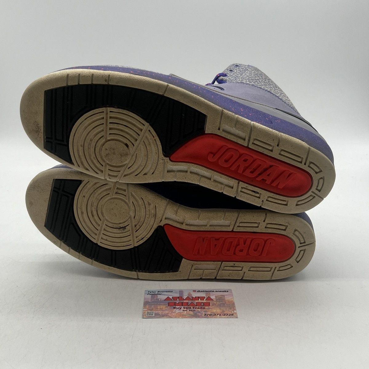 Jordan Brand Air Jordan 2 iron purple Size US 11 / EU 44 - 7 Thumbnail
