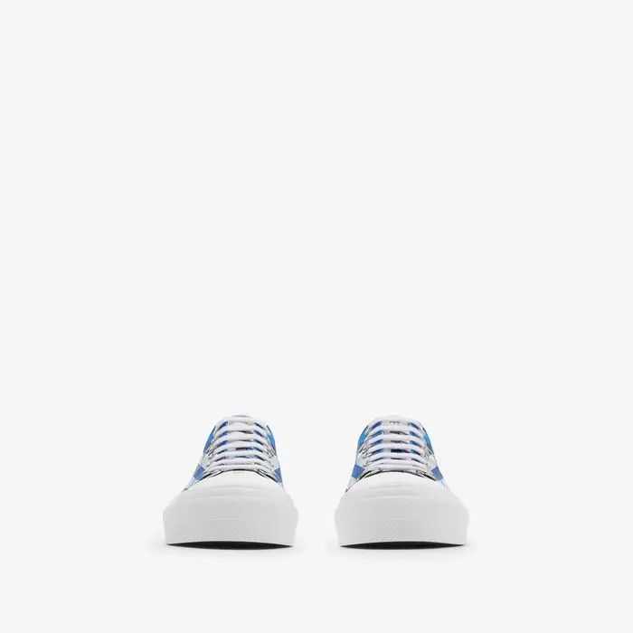 Burberry os11x0226 Jack Check Sneakers In Multicolor Size US 11 / EU 44 - 3 Thumbnail