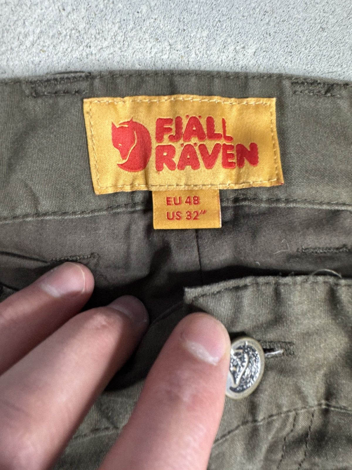 Fjallraven × Vintage Fjallraven G1000 Pants Trekking Pants Outdoor Cargo Size US 32 / EU 48 - 7 Thumbnail