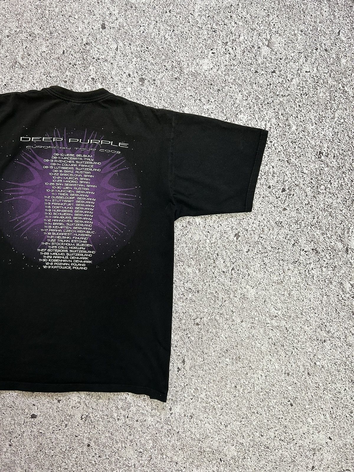 Band Tees × Vintage Vintage Deep Purple European Tour 2003 Rock Band T-Shirt Size US XL / EU 56 / 4 - 8 Thumbnail