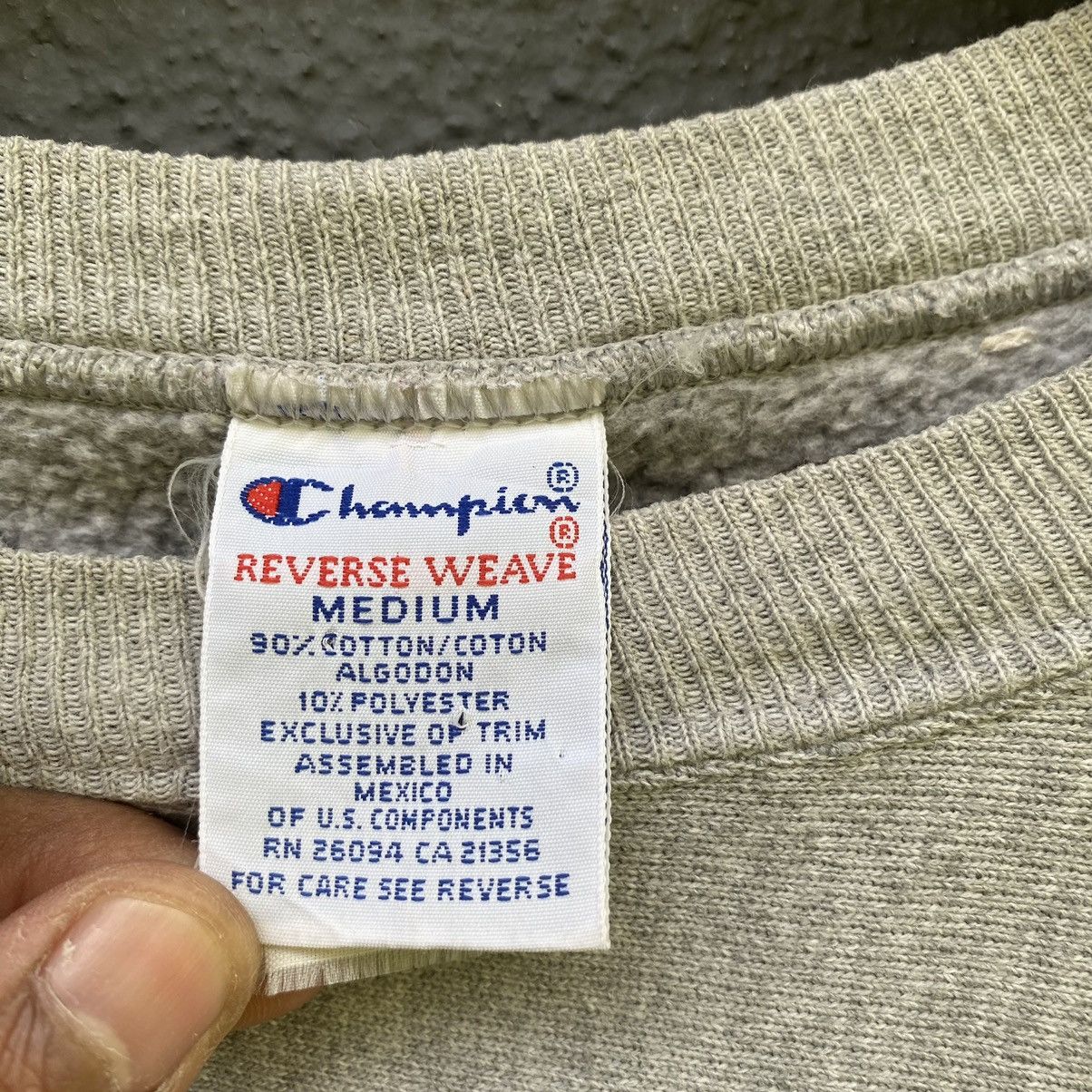 Champion Thrashed Vintage 90s Champion Reverse Weave ERD GRUNGE OG Size US M / EU 48-50 / 2 - 2 Thumbnail