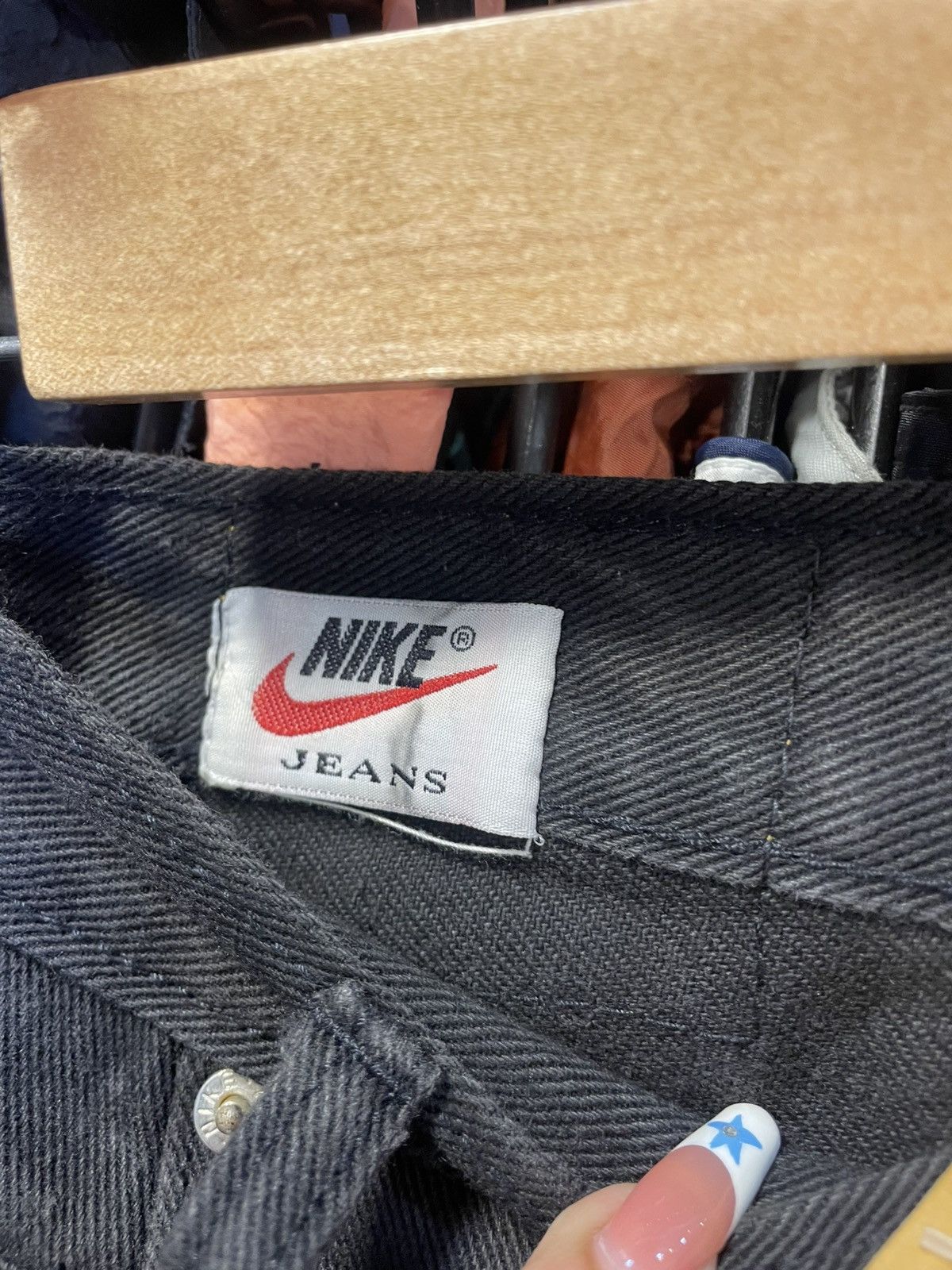 Nike Vintage Nike Denim Pants Size US 30 / EU 46 - 4 Thumbnail