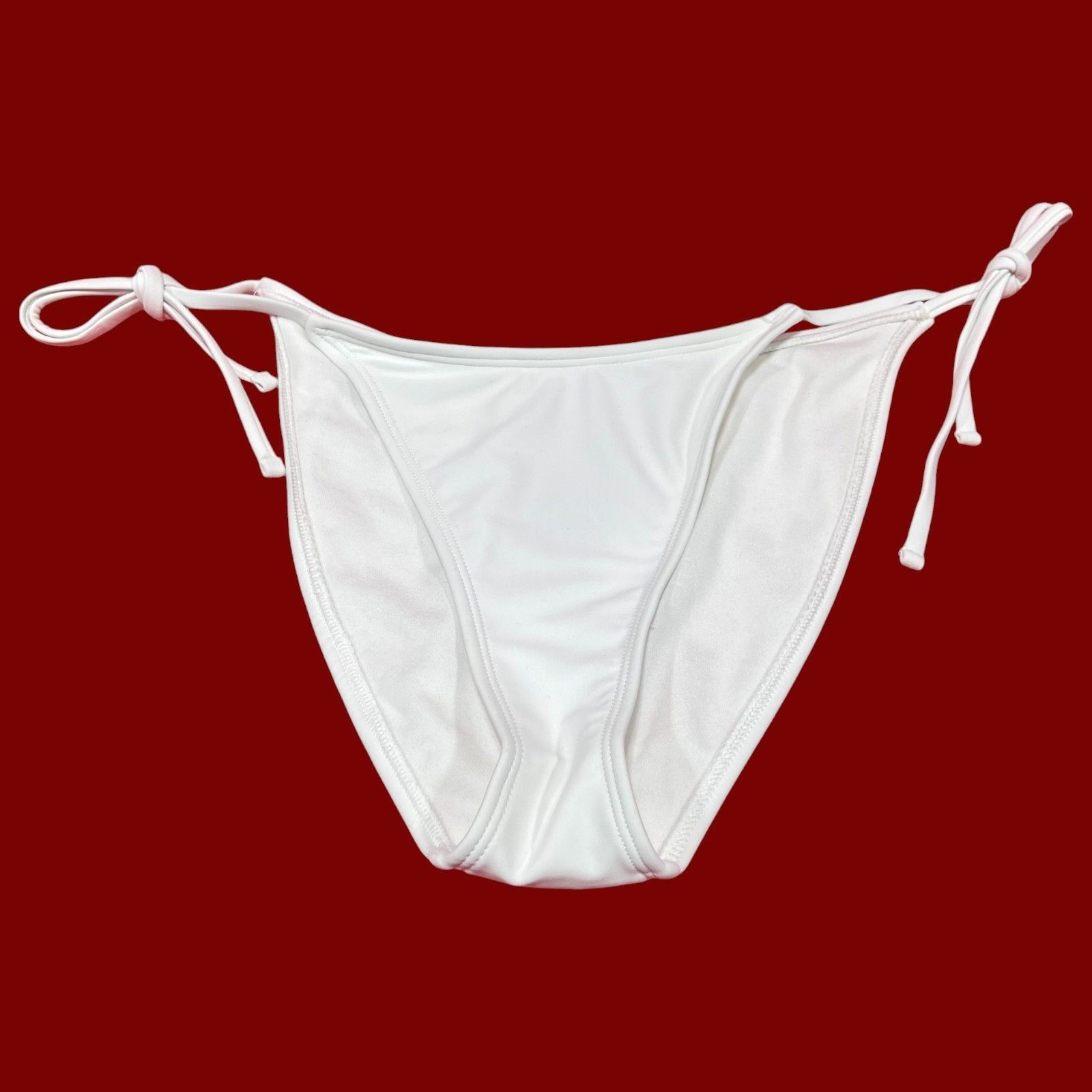 Other Wild Fable - Women's Side-Tie Cheeky High Leg Bikini Bottom Size ONE SIZE - 3 Thumbnail