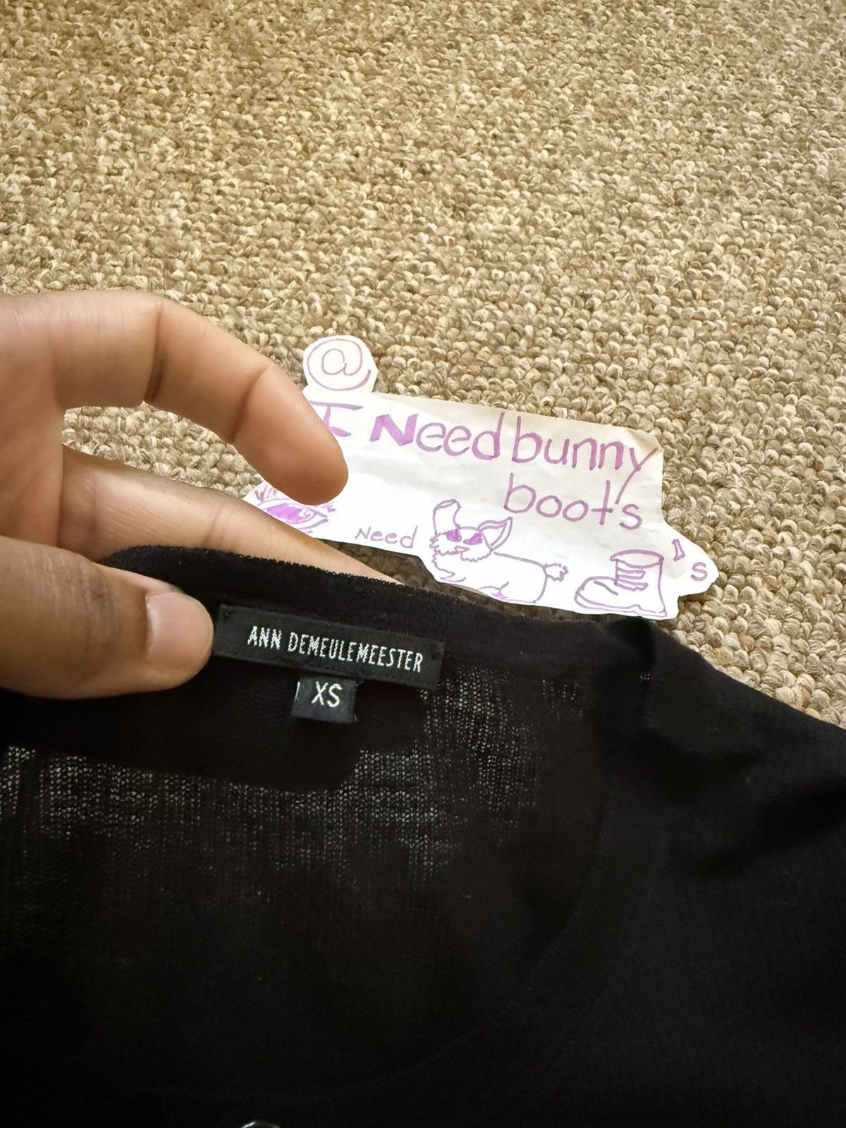 Ann Demeulemeester Ann Demeulemeester Size US S / EU 44-46 / 1 - 6 Thumbnail