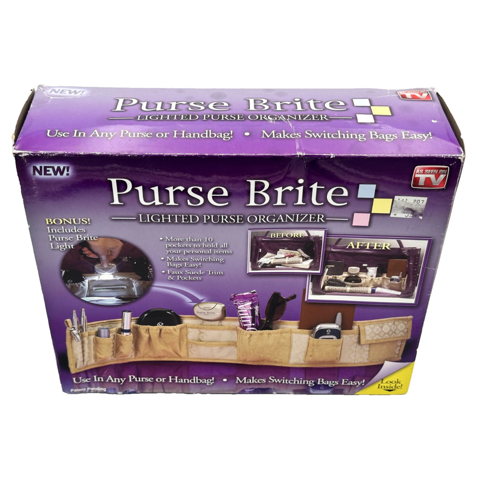 Other Vintage Purse Brite Organizer w/ Light with Multiple Pockets Size ONE SIZE - 1 Thumbnail