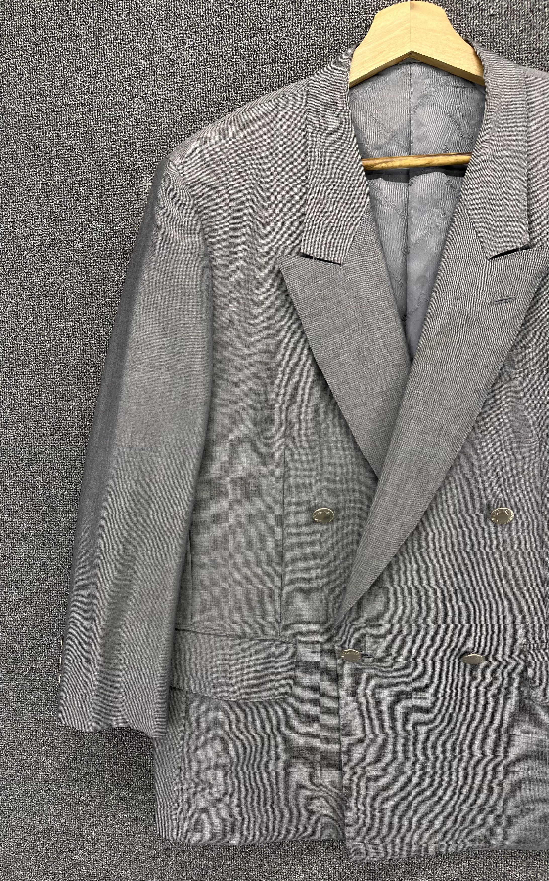 Balmain Vintage Pierre Balmain Luxury Wool Blazer Coat Jacket Size US M / EU 48-50 / 2 - 2 Thumbnail