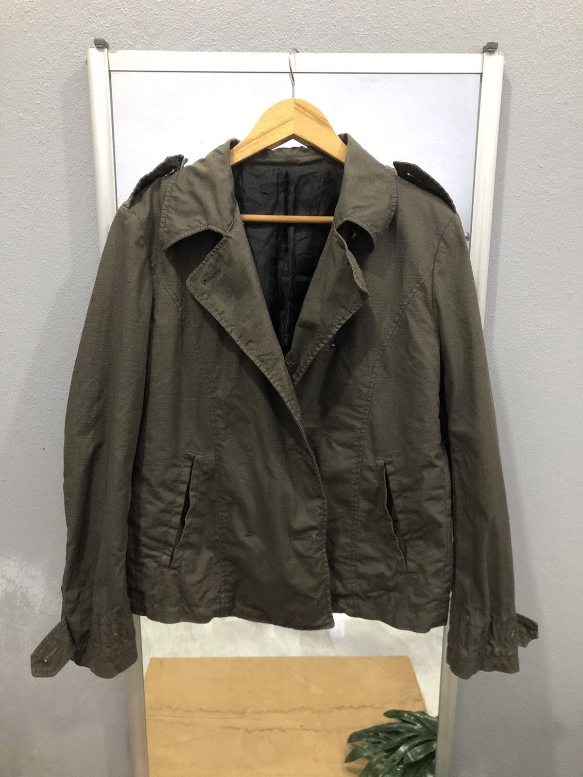 Designer × PPFM Vintage PPFM Military-Style Jacket (No Button) Size US M / EU 48-50 / 2 - 1 Thumbnail