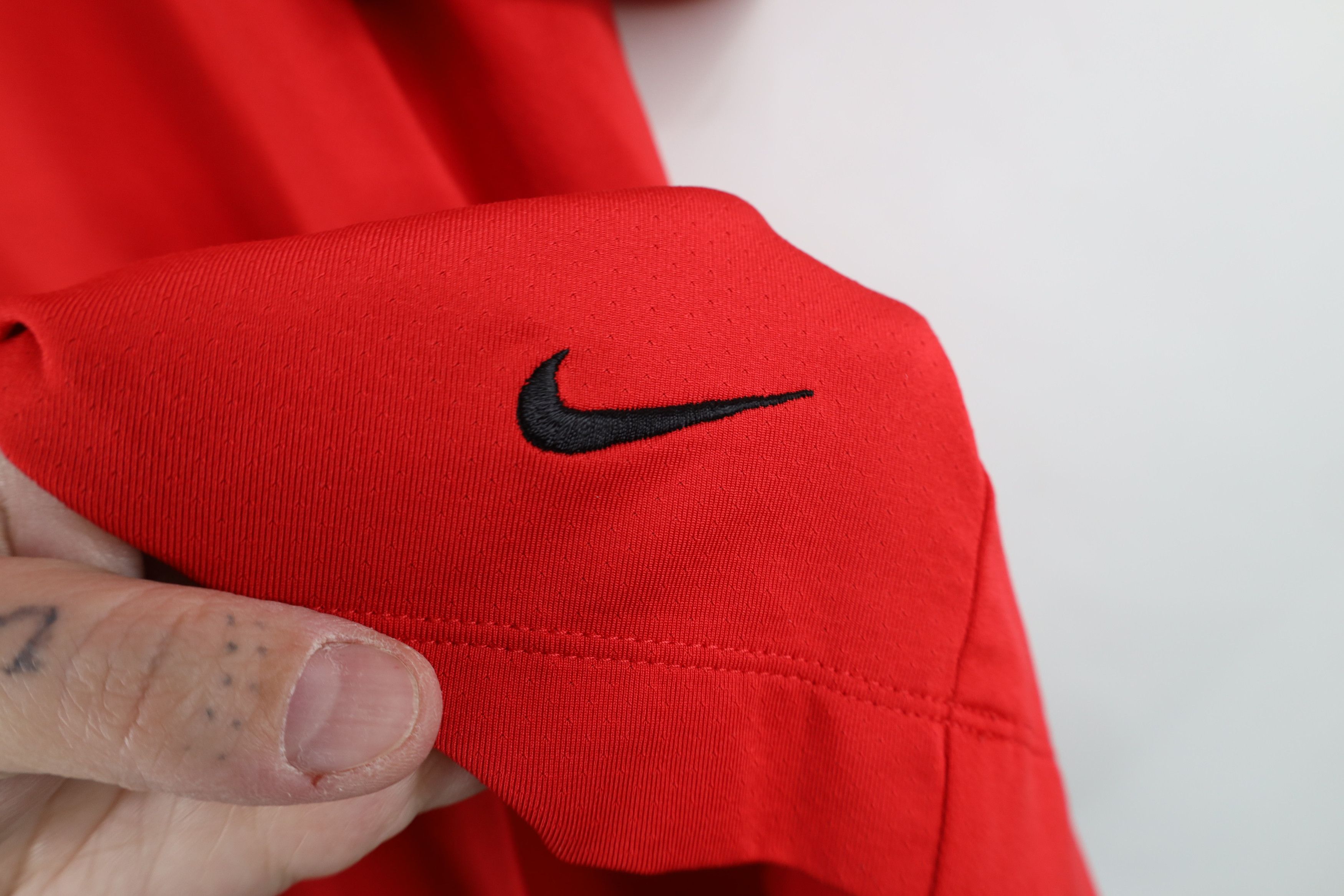 Nike Nike Golf Mini Swoosh Ohio State University Polo Shirt Red Size US XL / EU 56 / 4 - 5 Thumbnail
