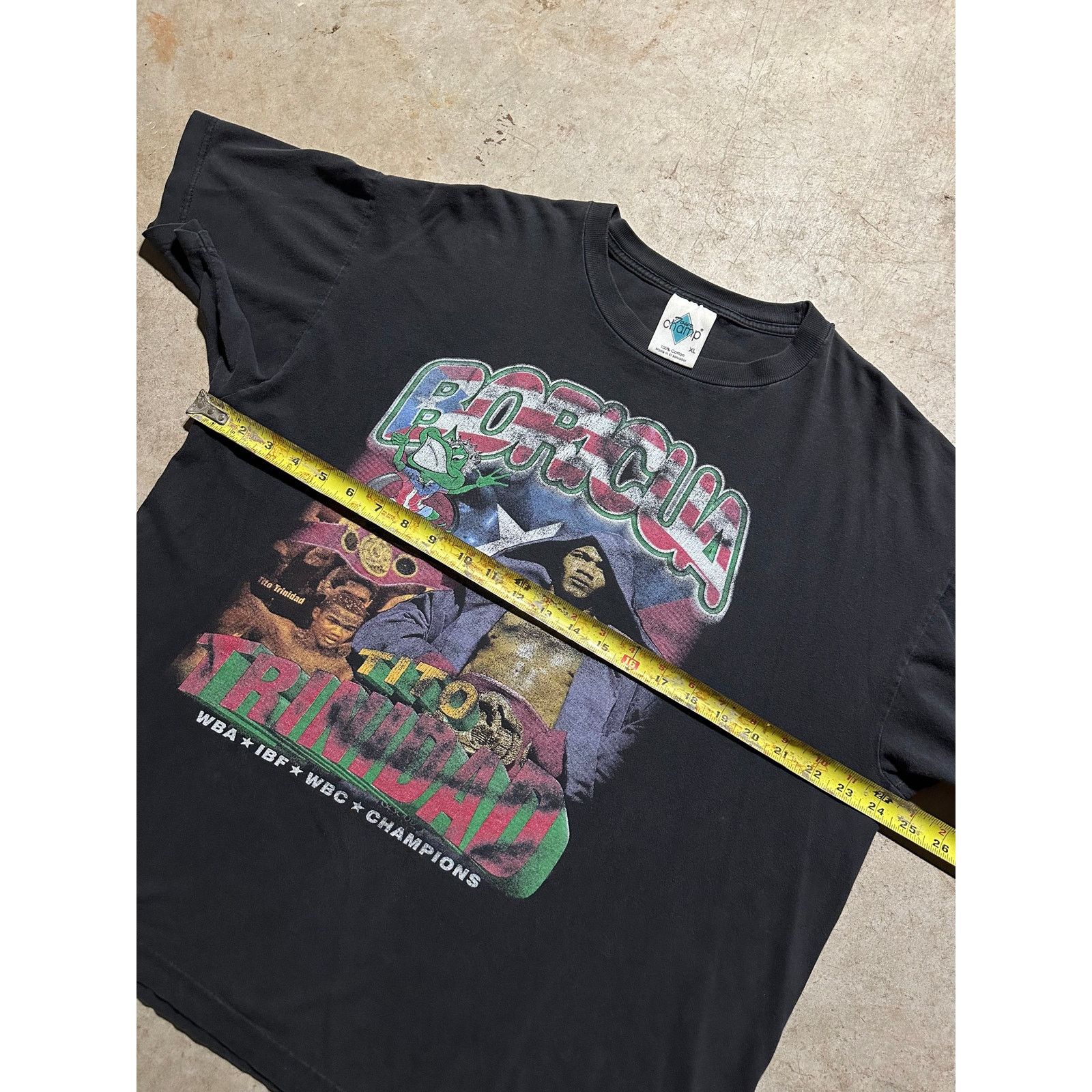 Rap Tees × Vintage Vintage Felix Trinidad Boxing Champion 90s Rap T Shirt XL Size US XL / EU 56 / 4 - 6 Thumbnail